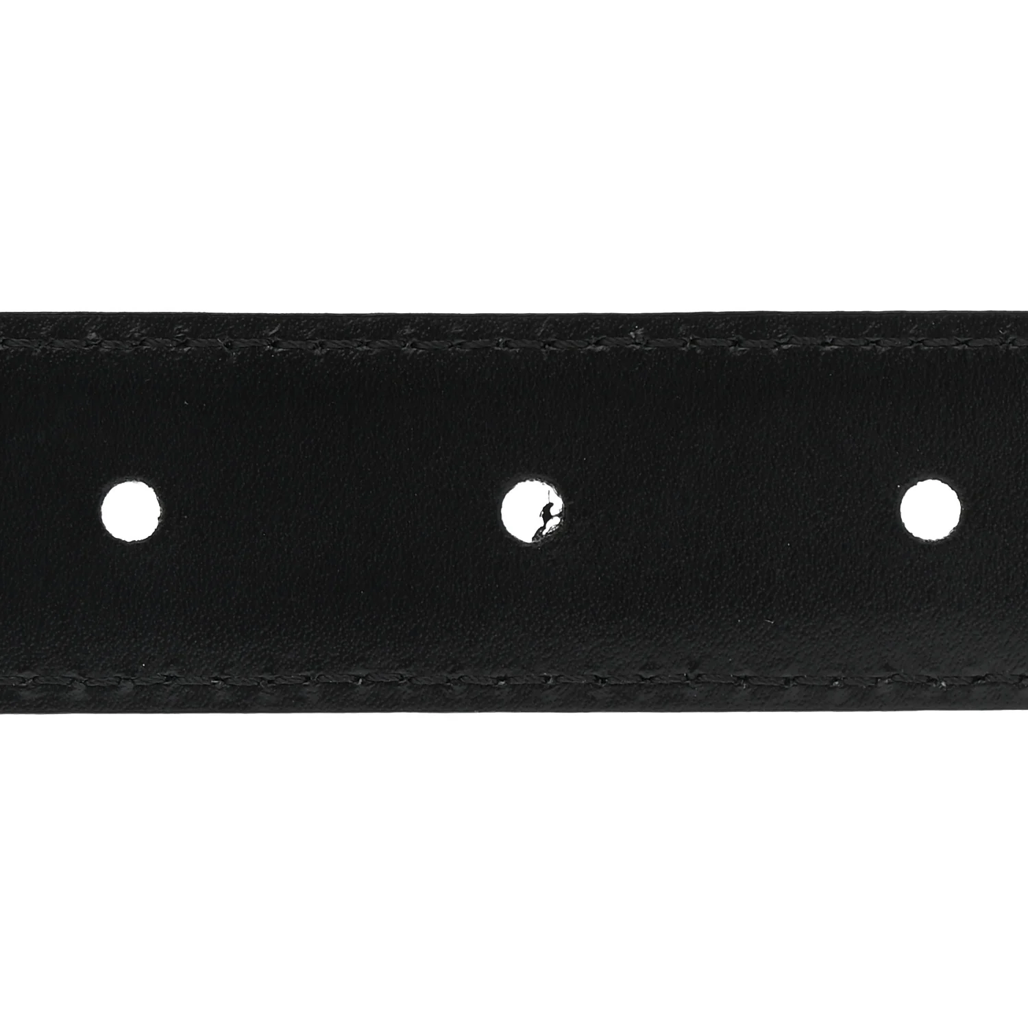 Box Calfskin Medium 25mm Triomphe Belt 80 32 Black - Image 6