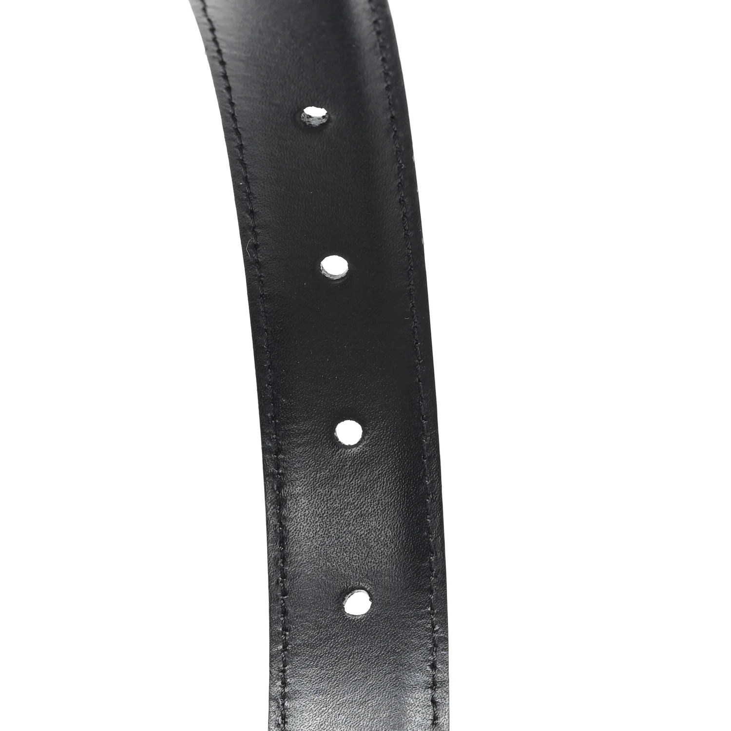 Box Calfskin Medium 25mm Triomphe Belt 90 36 Black - Image 5