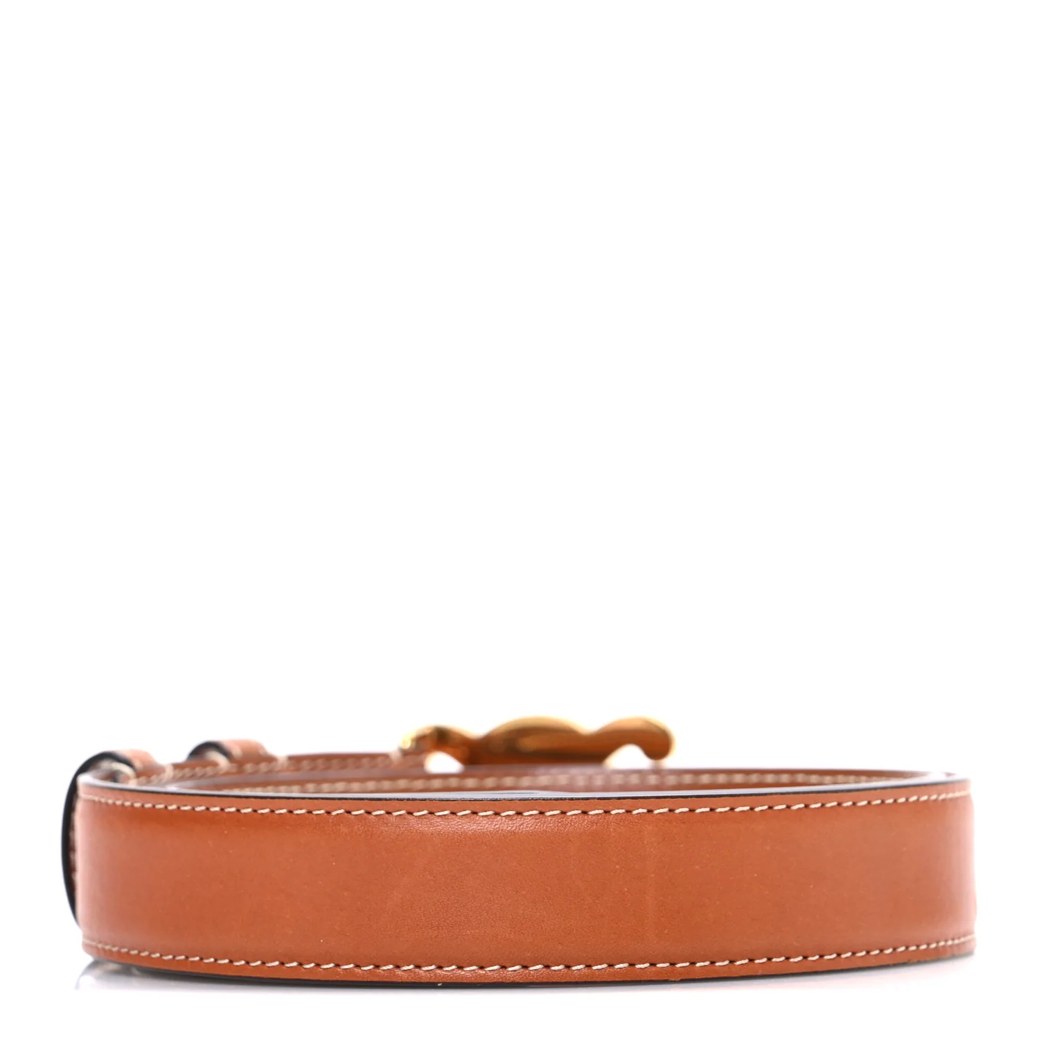 Box Calfskin Small 18mm Triomphe Belt 80 32 Tan - Image 2