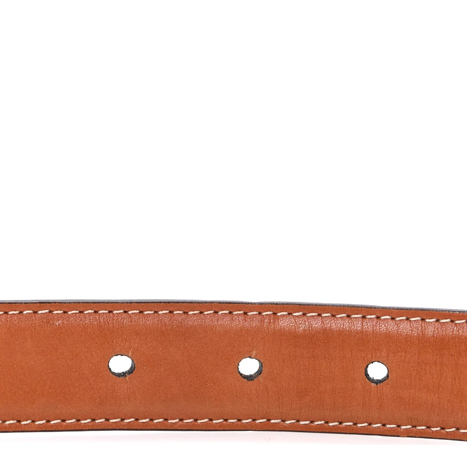 Box Calfskin Small 18mm Triomphe Belt 80 32 Tan - Image 3