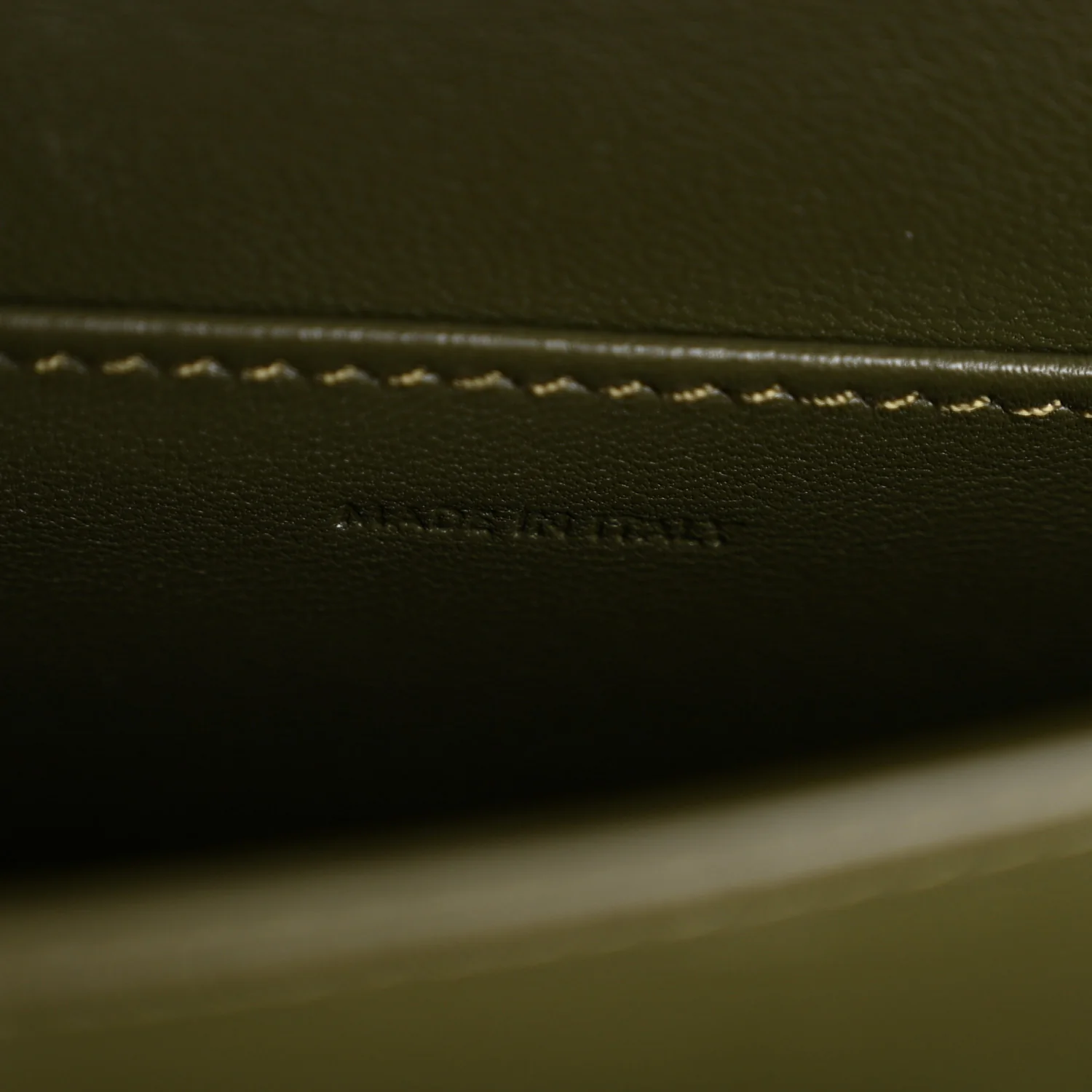 Box Calfskin Teen Classic Box Flap Bag Dark Olive - Image 7