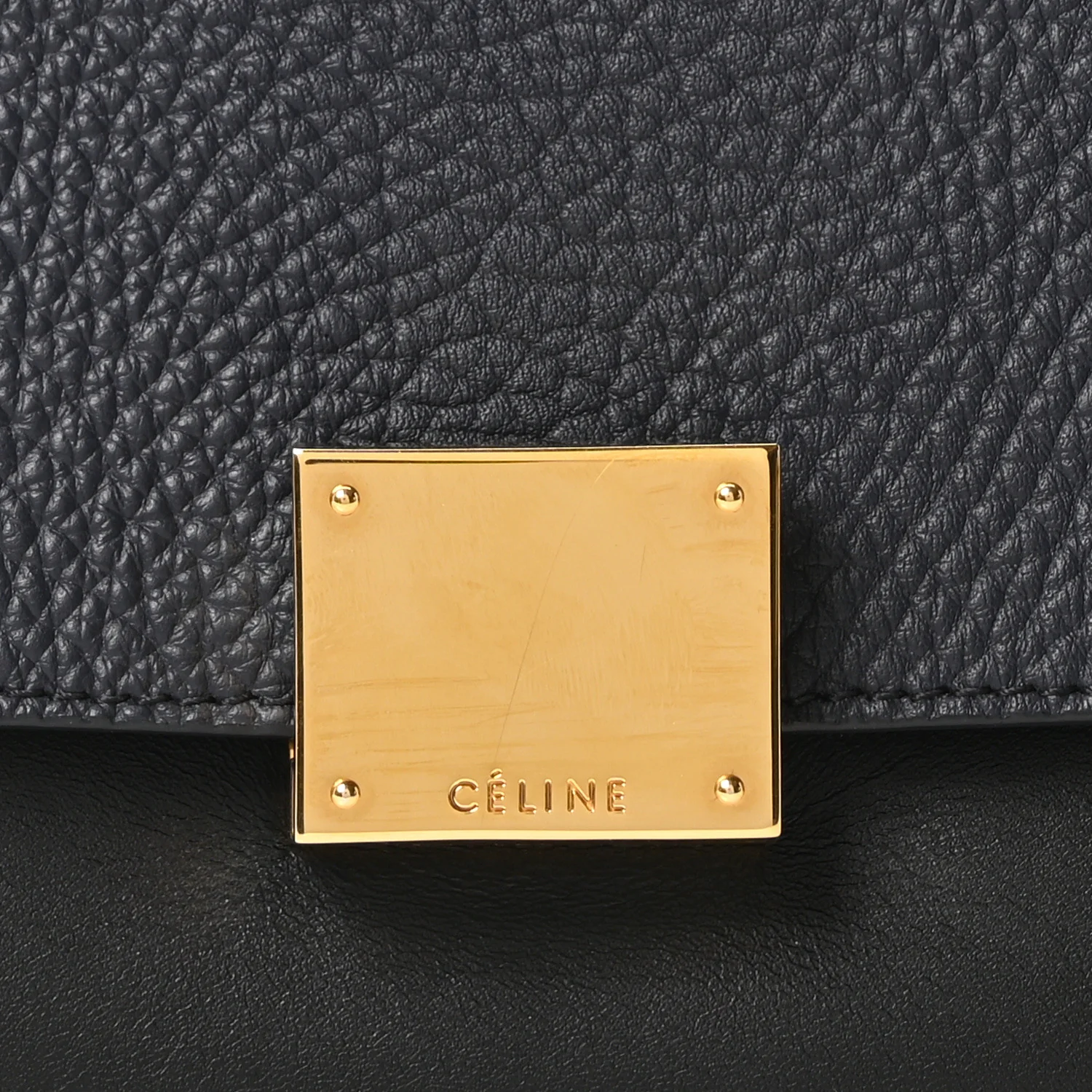 Bullhide Calfskin Nubuck Small Tri-Color Trapeze Carmin - Image 7