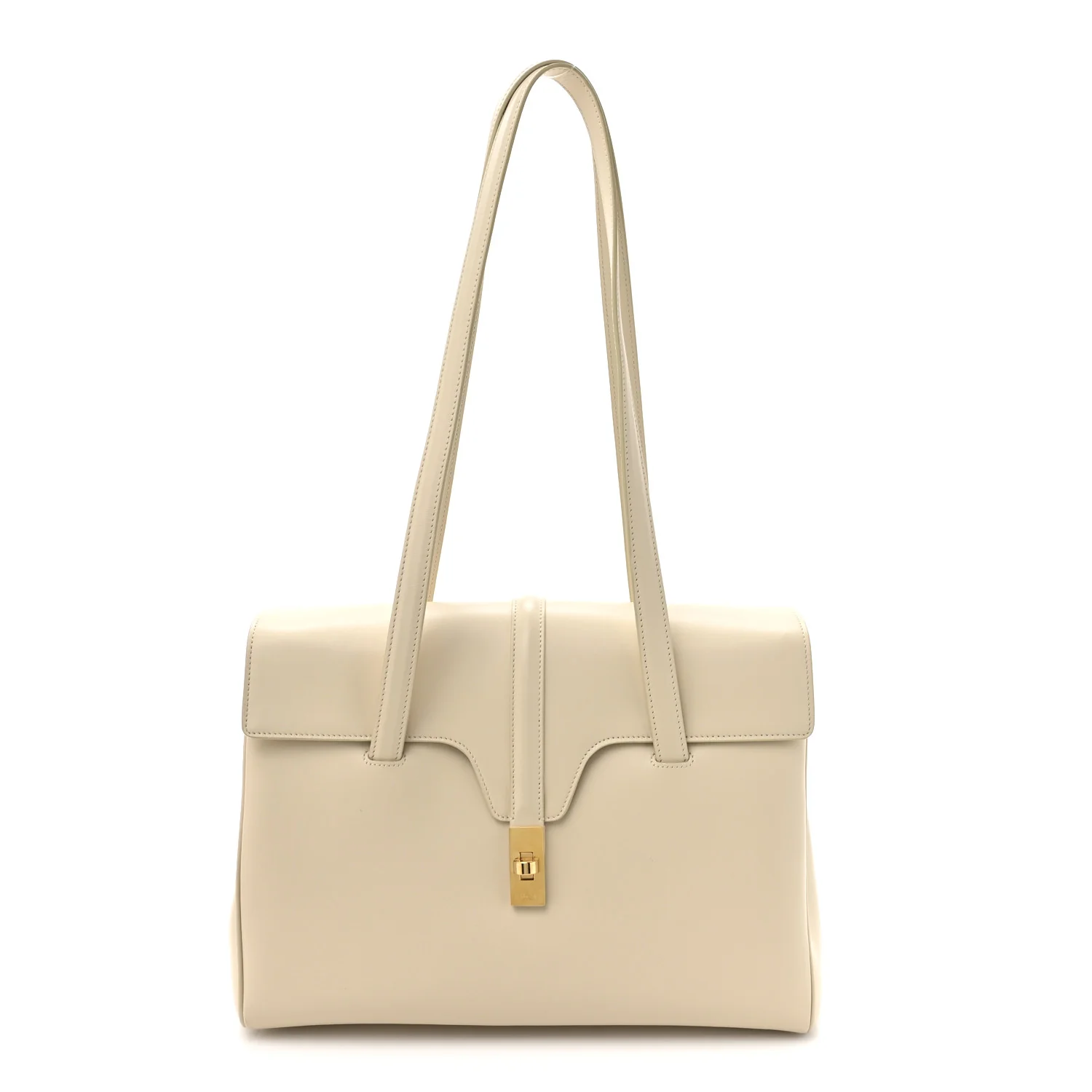 Calfskin Medium Soft 16 Bag Light Grey