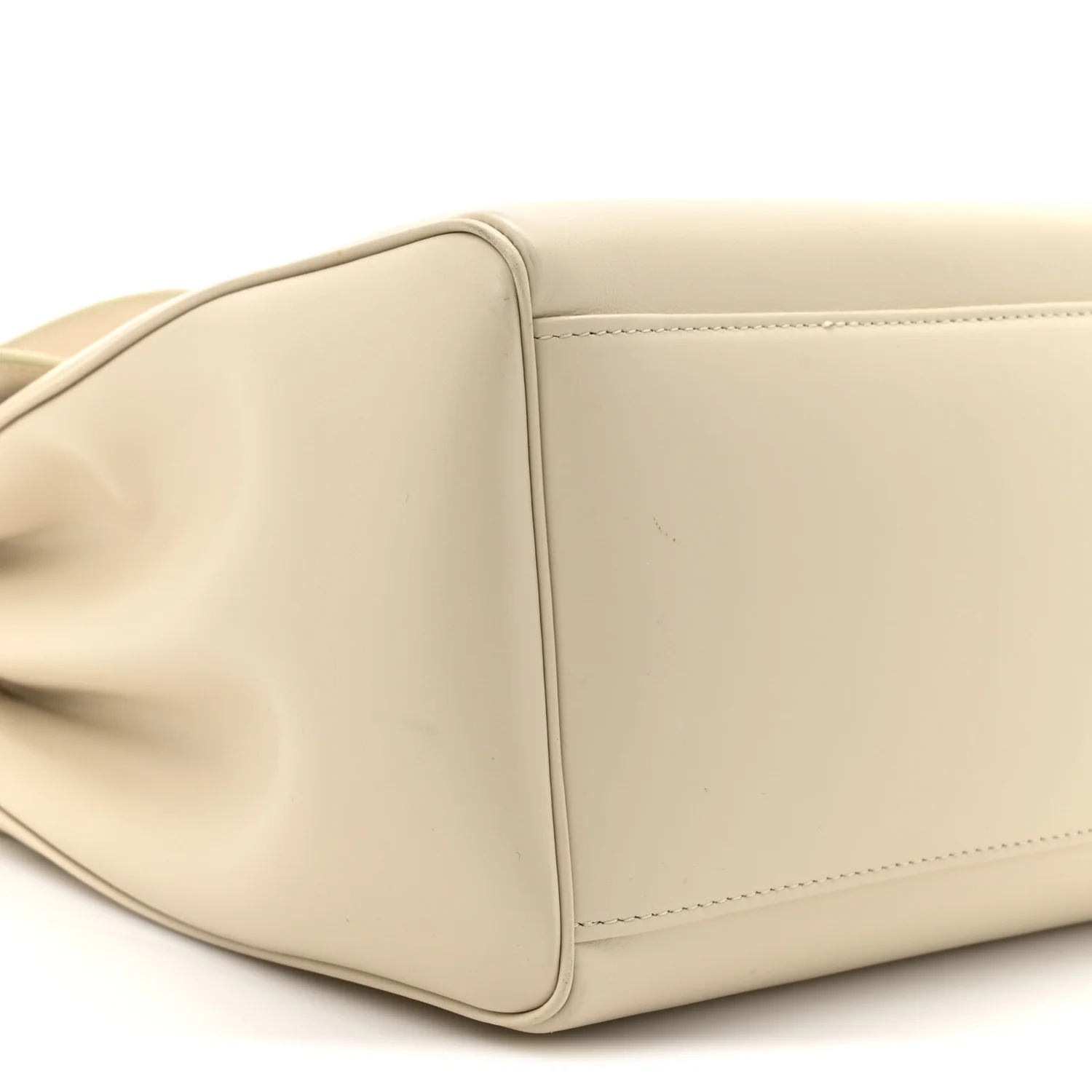 Calfskin Medium Soft 16 Bag Light Grey - Image 10