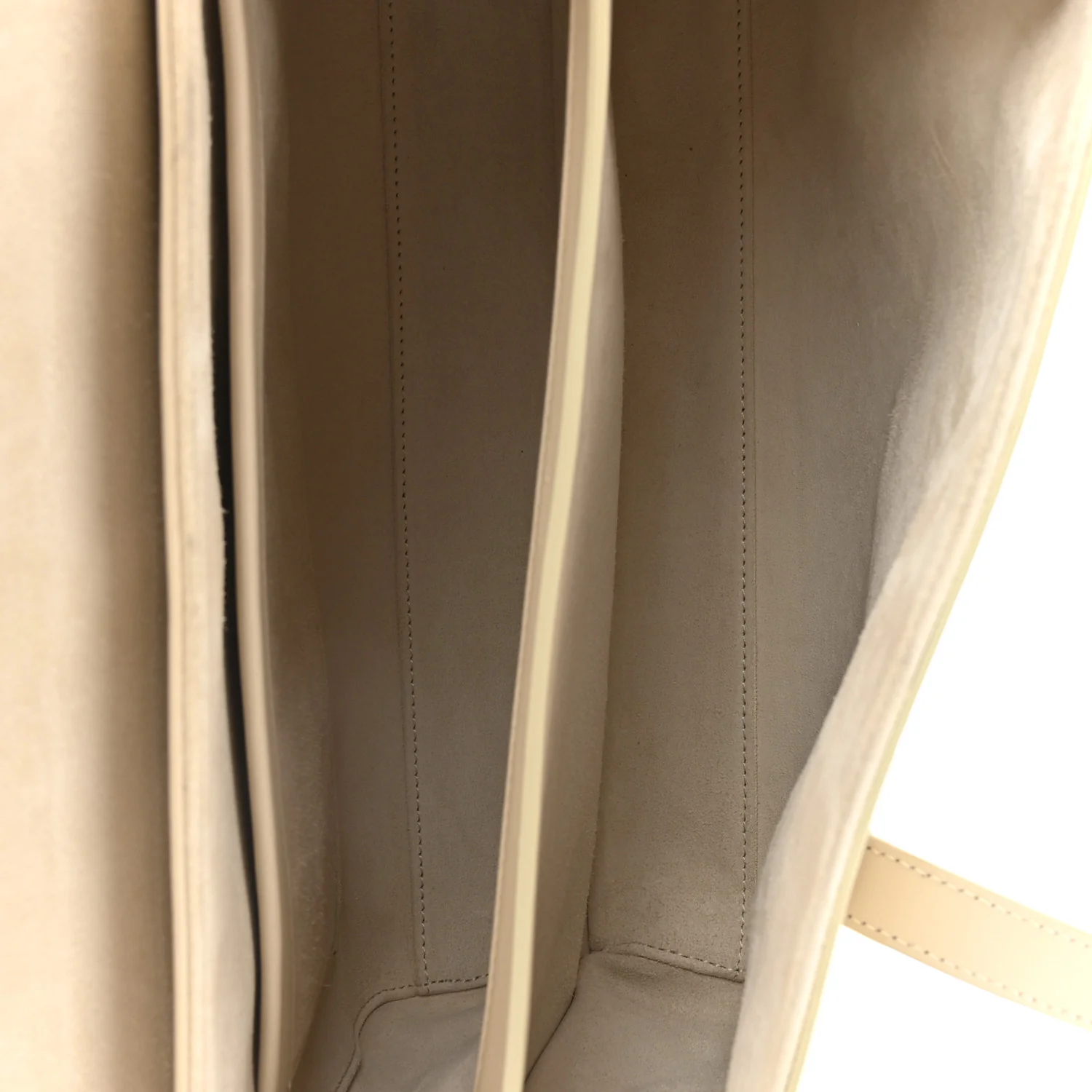 Calfskin Medium Soft 16 Bag Light Grey - Image 5