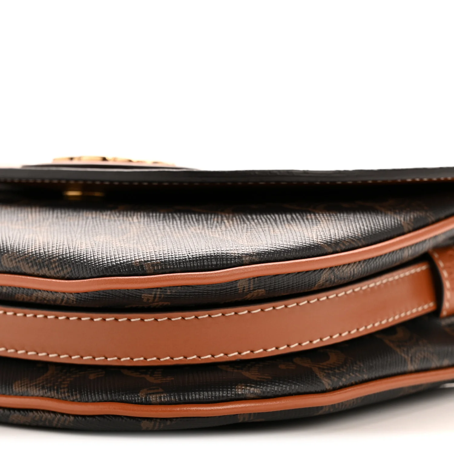 Calfskin Triomphe Besace Tan - Image 11