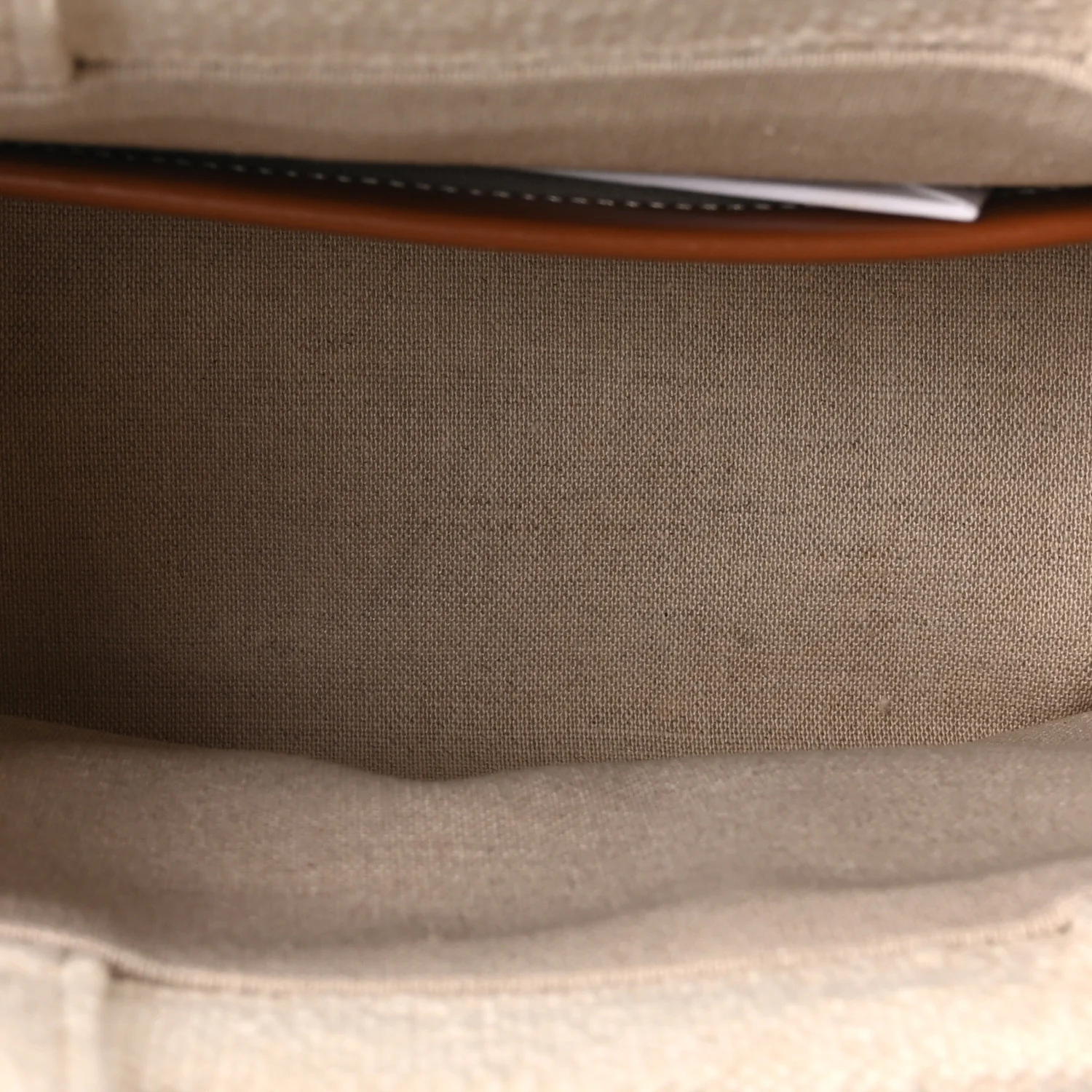 Canvas Small Cabas Thais Ecru Black - Image 5