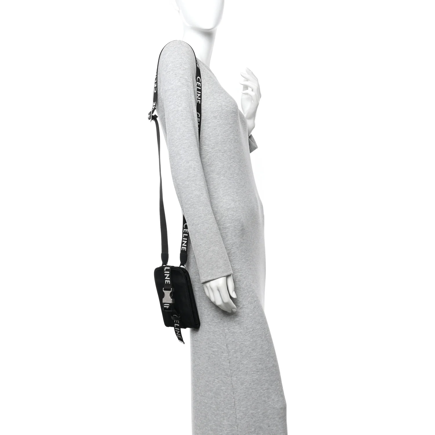 Canvas Trekking Phone Holder Black - Image 2