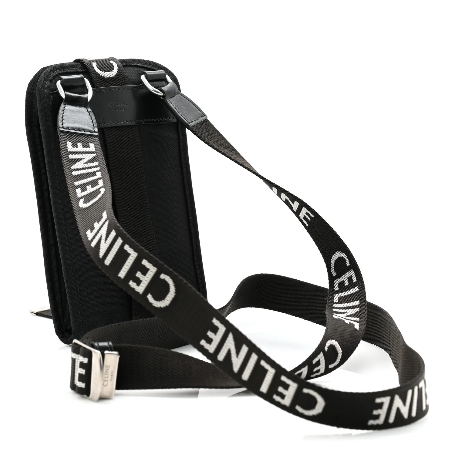 Canvas Trekking Phone Holder Black - Image 3