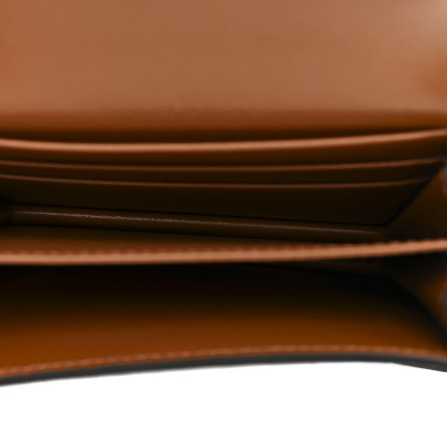 Canvas Triomphe Compact Wallet Tan - Image 5