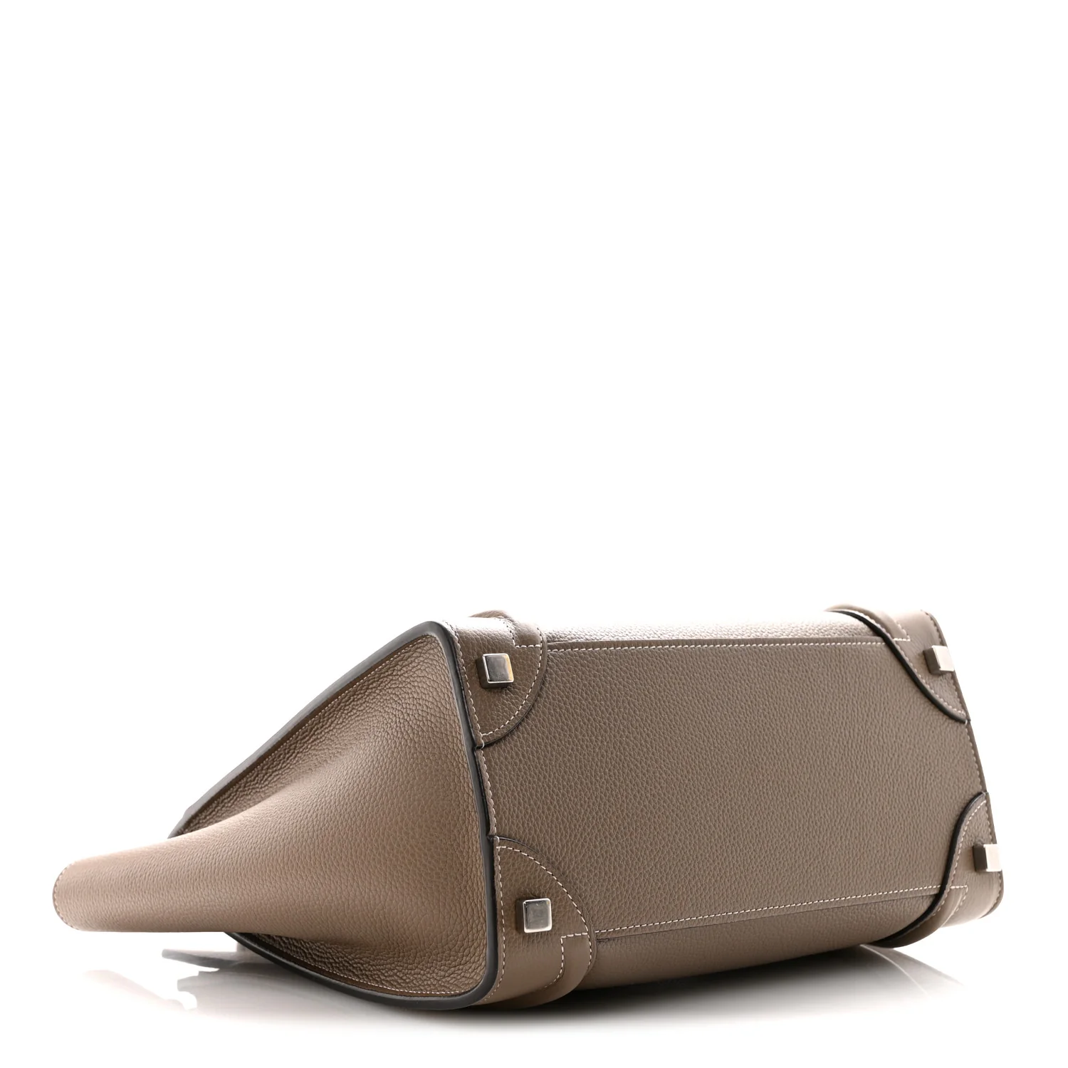 Drummed Calfskin Micro Luggage Souris - Image 4