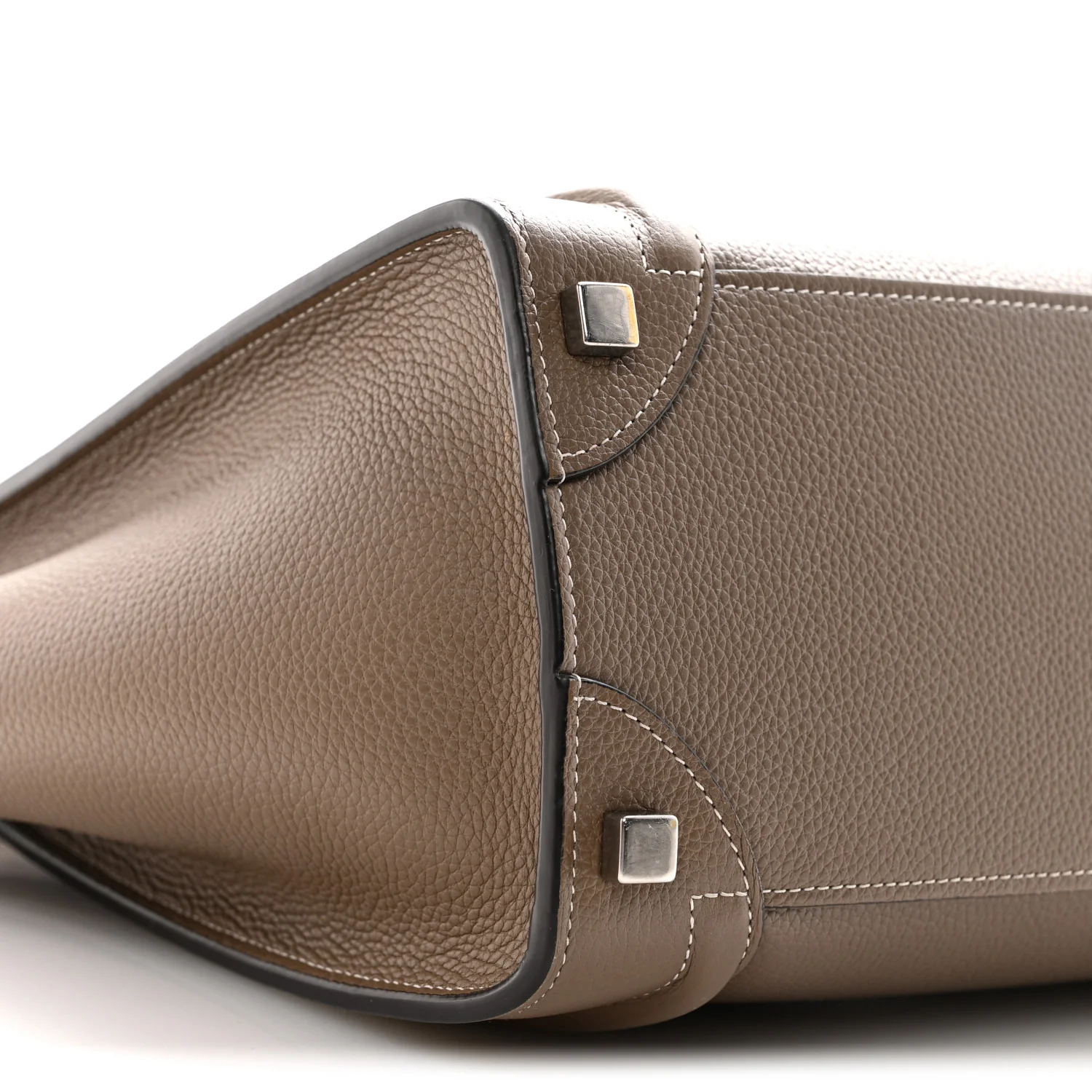 Drummed Calfskin Micro Luggage Souris - Image 9
