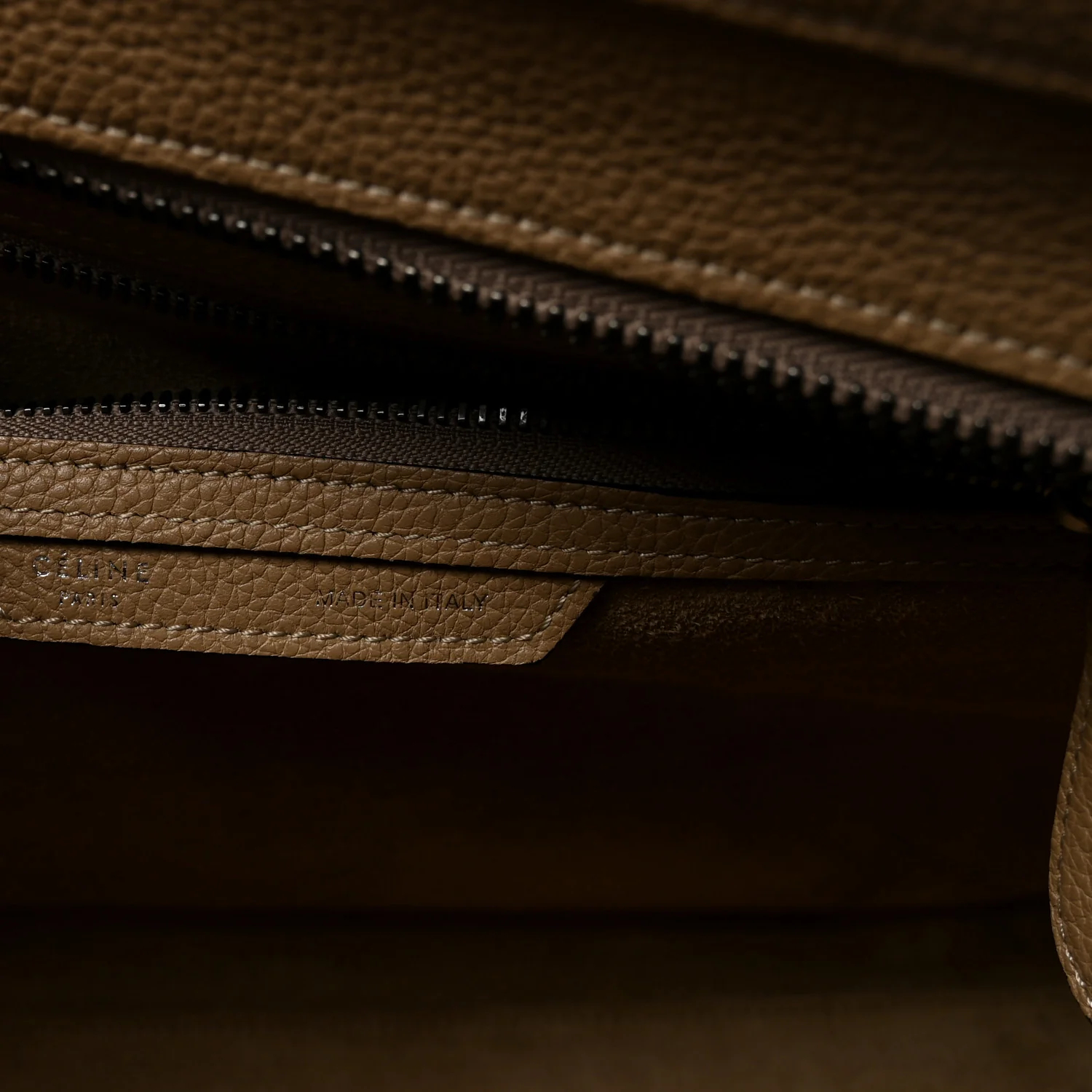 Drummed Calfskin Mini Luggage Dune - Image 6