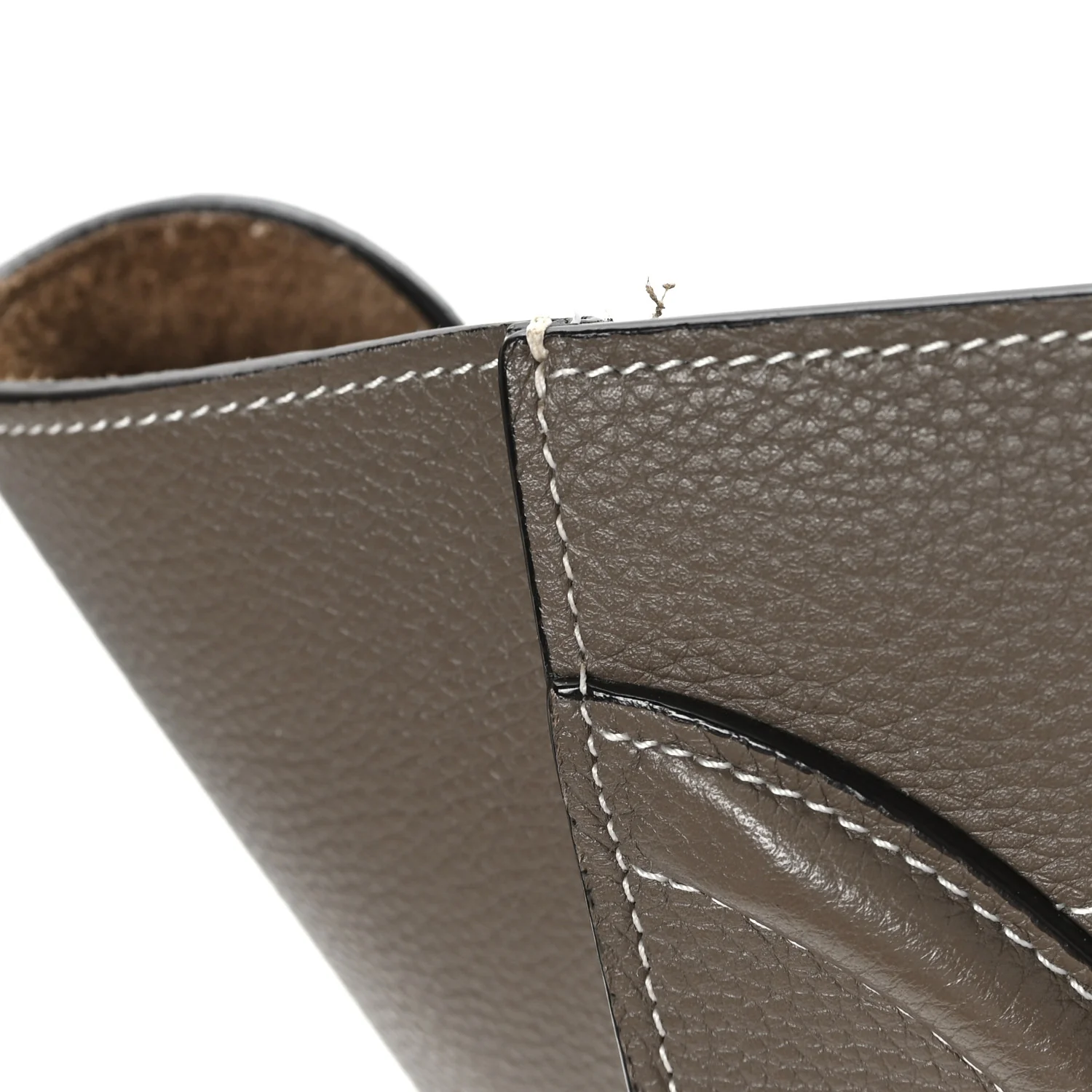 Drummed Calfskin Mini Luggage Souris - Image 10