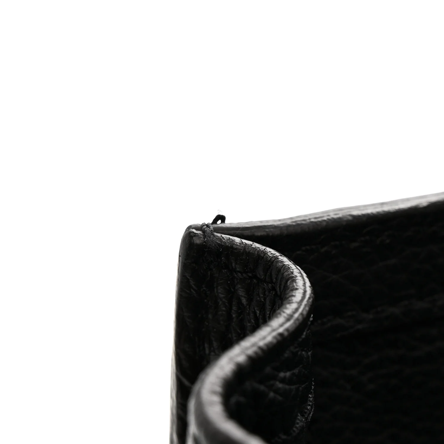 Drummed Calfskin Nano Luggage Black - Image 11