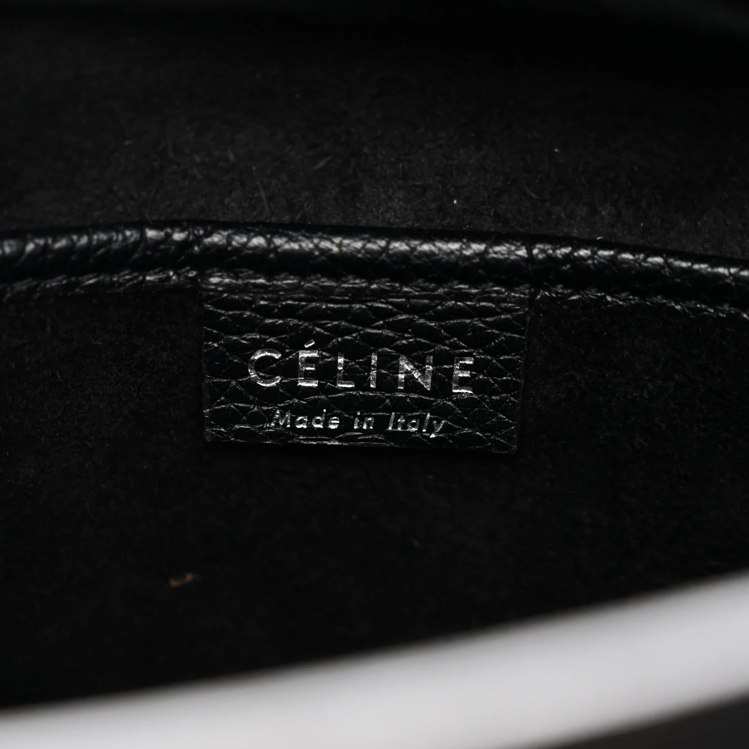 Drummed Calfskin Nano Luggage Black - Image 6