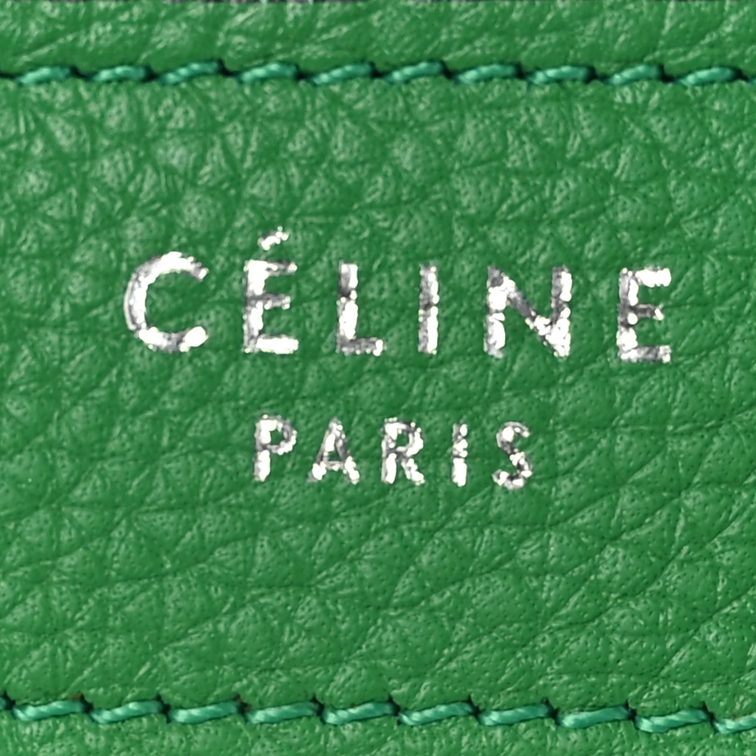 Drummed Calfskin Nano Luggage Mint - Image 6