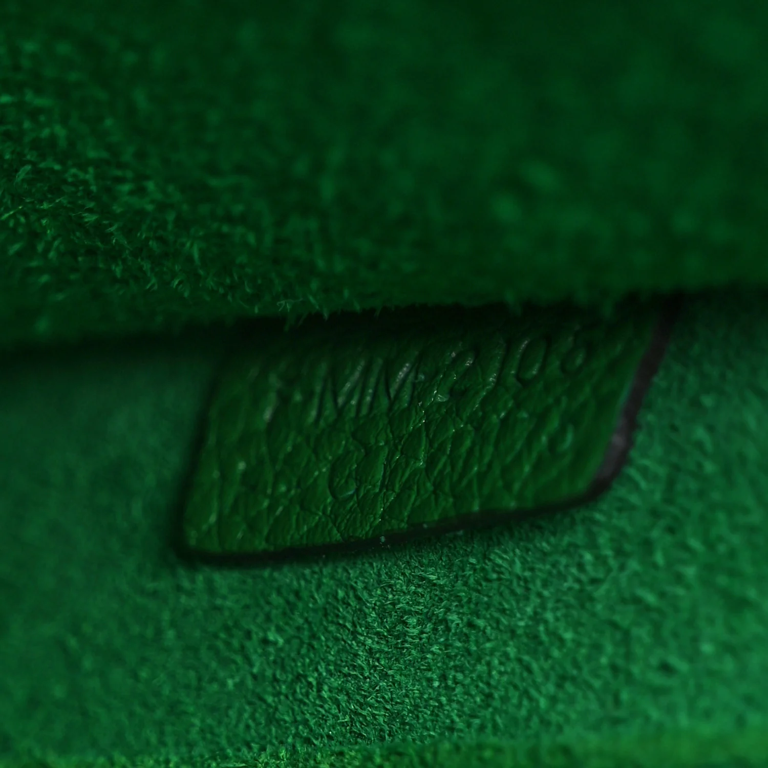 Drummed Calfskin Nano Luggage Mint - Image 8