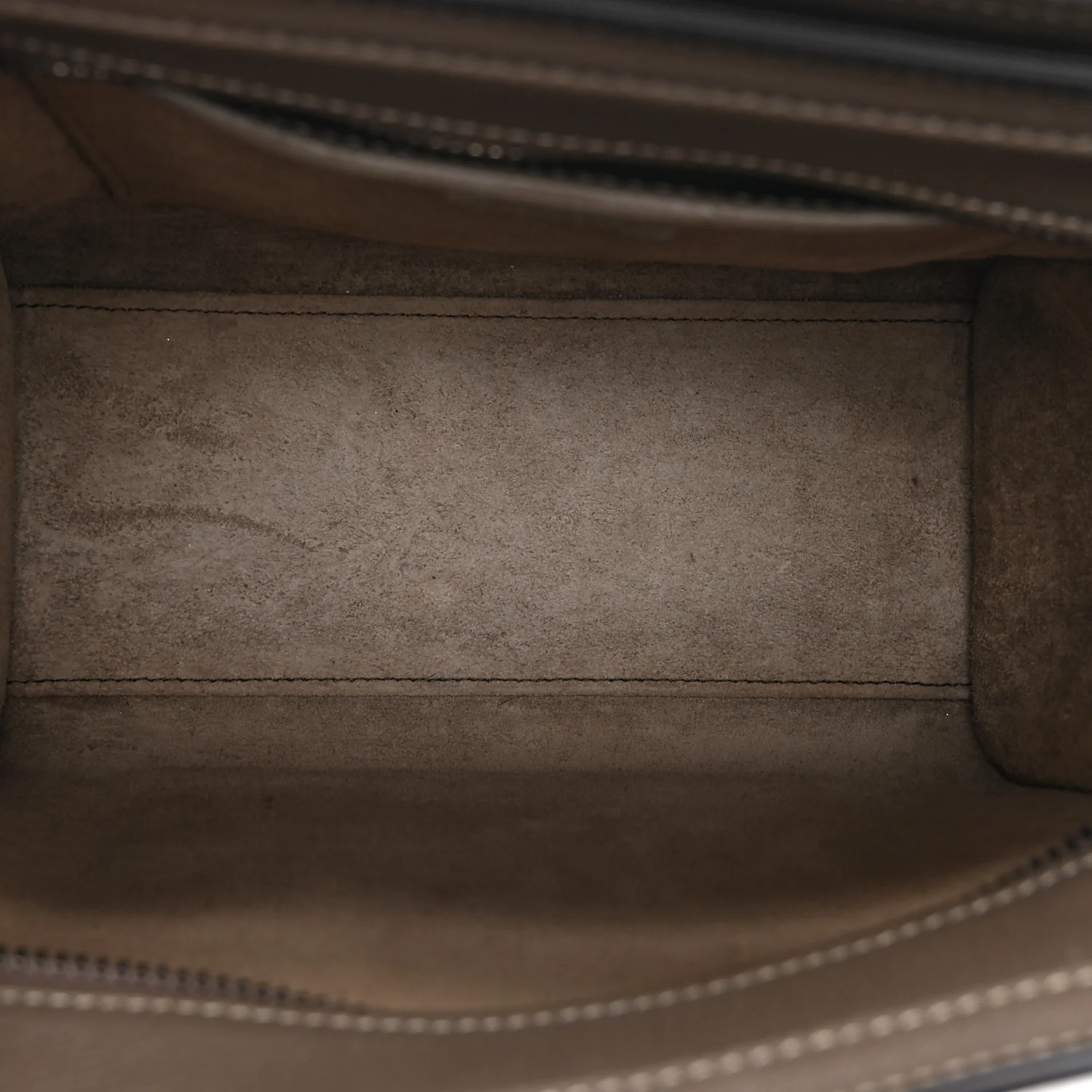 Drummed Calfskin Nano Luggage Souris - Image 5
