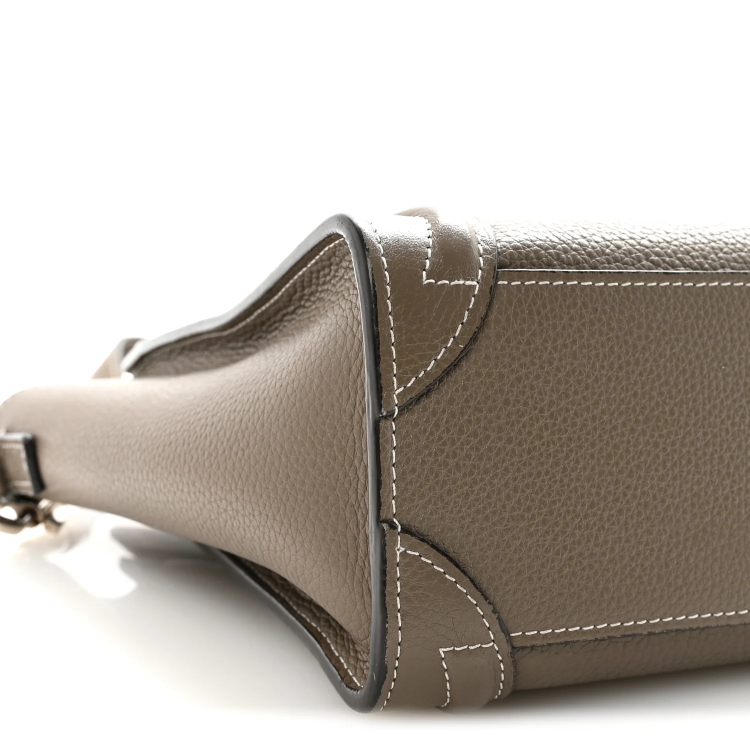 Drummed Calfskin Nano Luggage Souris - Image 8