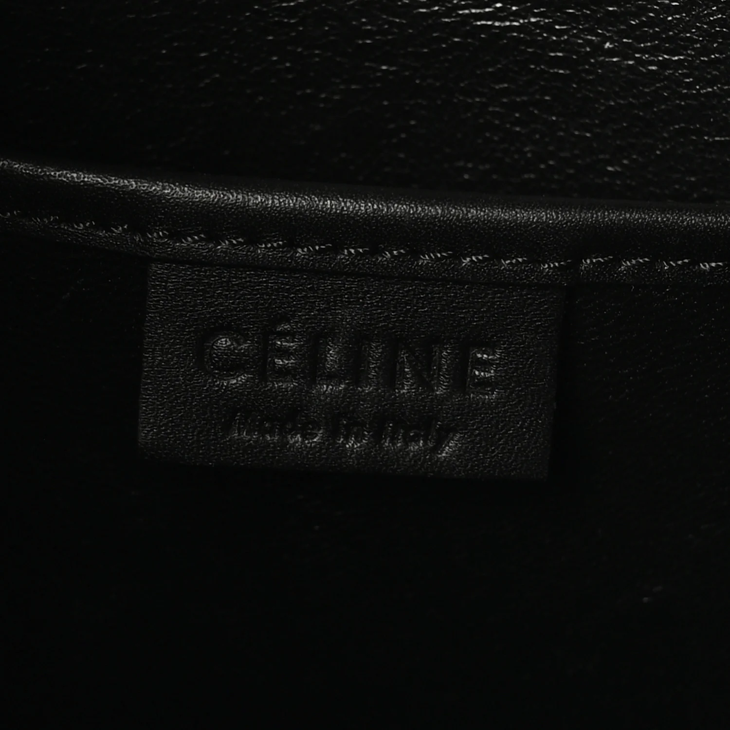 Drummed Calfskin Nubuck Nano Tri-Color Luggage Stone Blue Black - Image 6