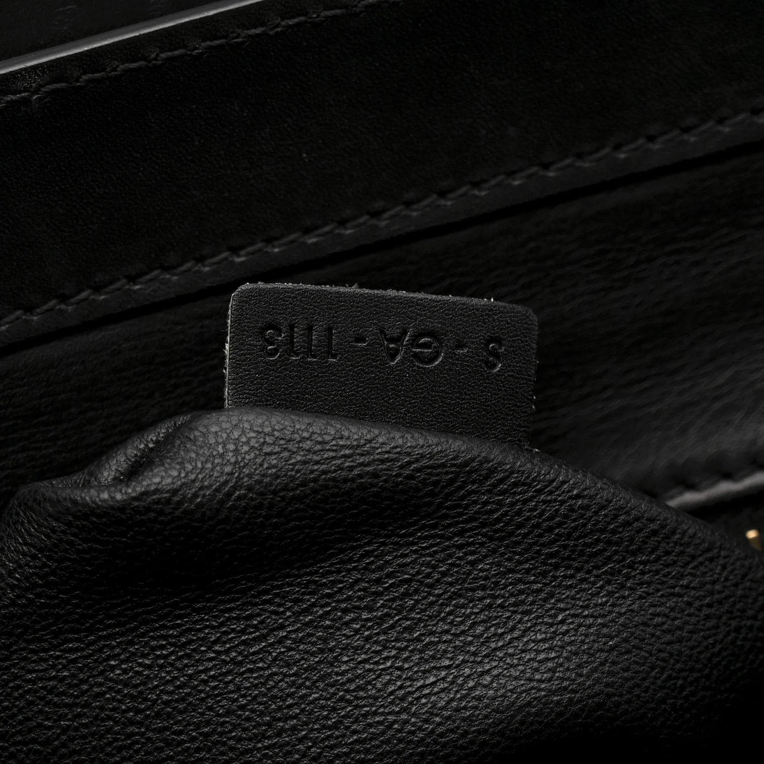 Elephant Calfskin Suede Mini Tri-Color Luggage Sand - Image 7