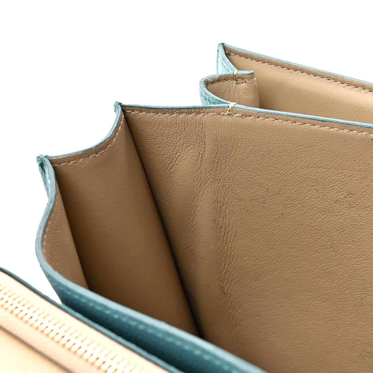 Goatskin Medium Classic Box Flap Bag Antarctic - Image 14