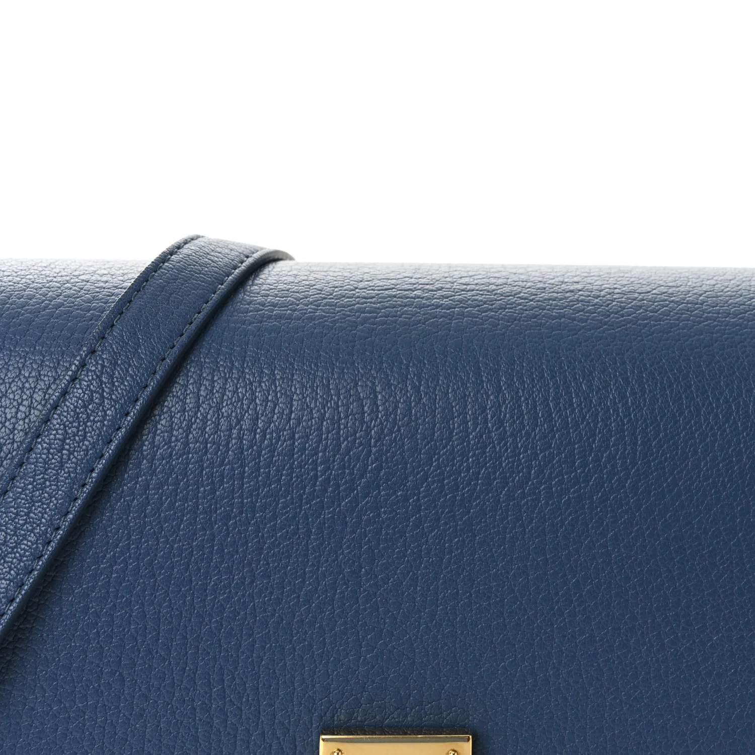 Goatskin Medium Classic Box Flap Bag Deepsea - Image 8