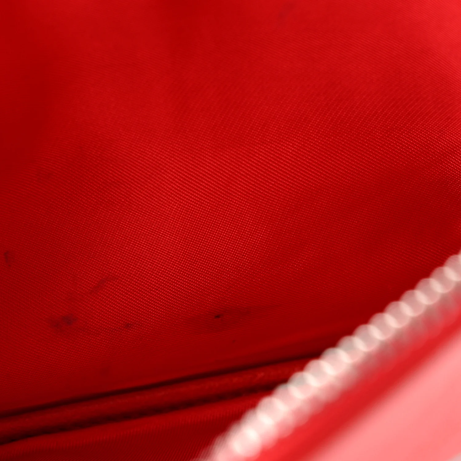 Goatskin Small Trio Crossbody Bag Alizarin - Image 15