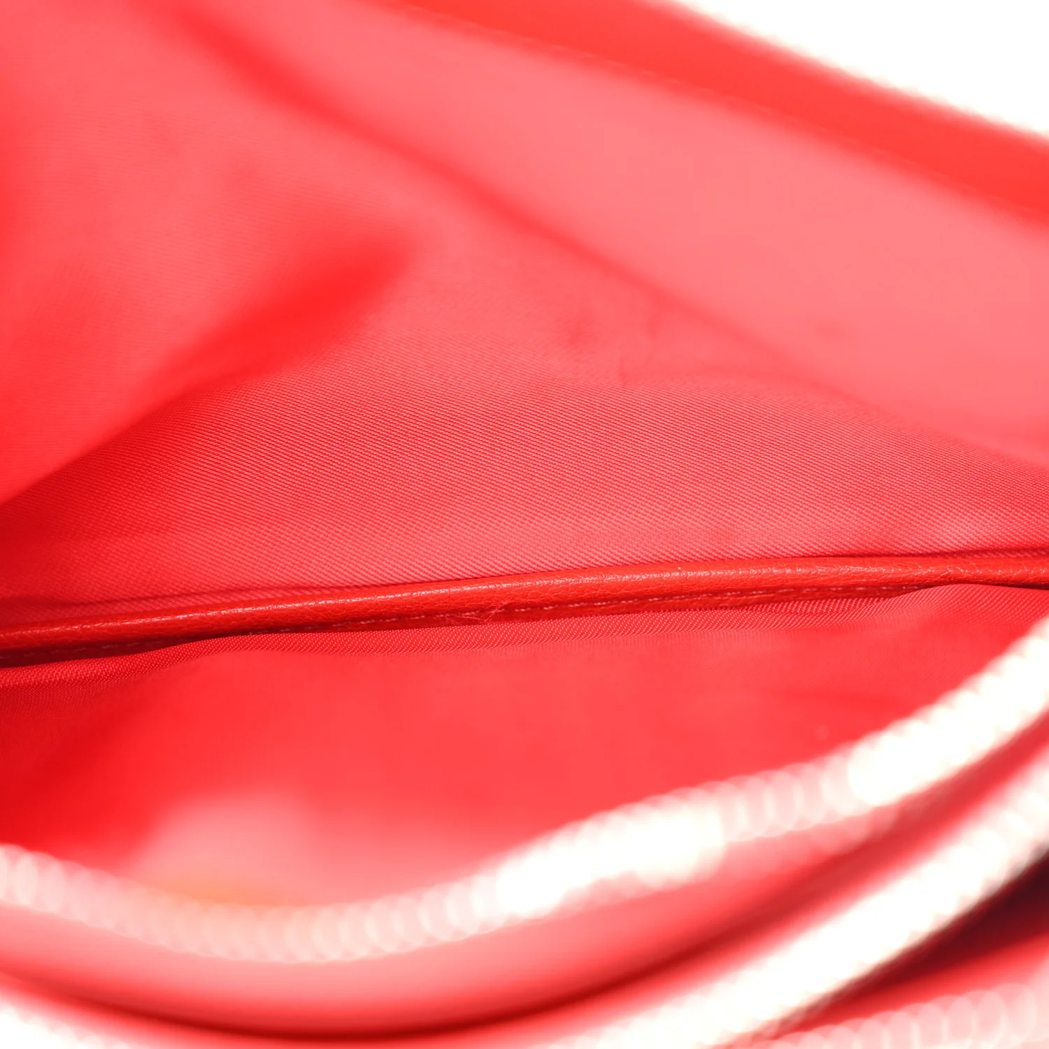 Goatskin Small Trio Crossbody Bag Alizarin - Image 5