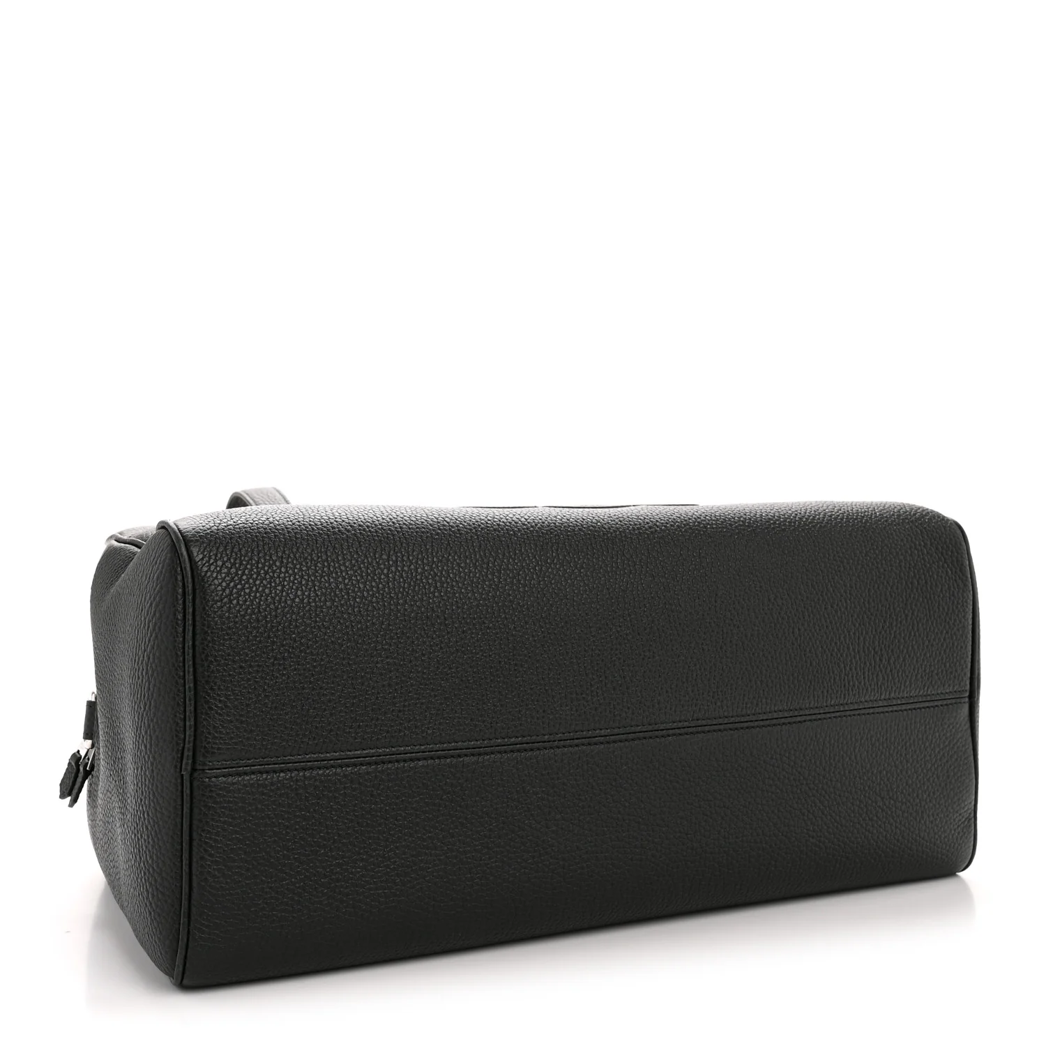 Grained Calfskin Duffle Bag Night Green - Image 4