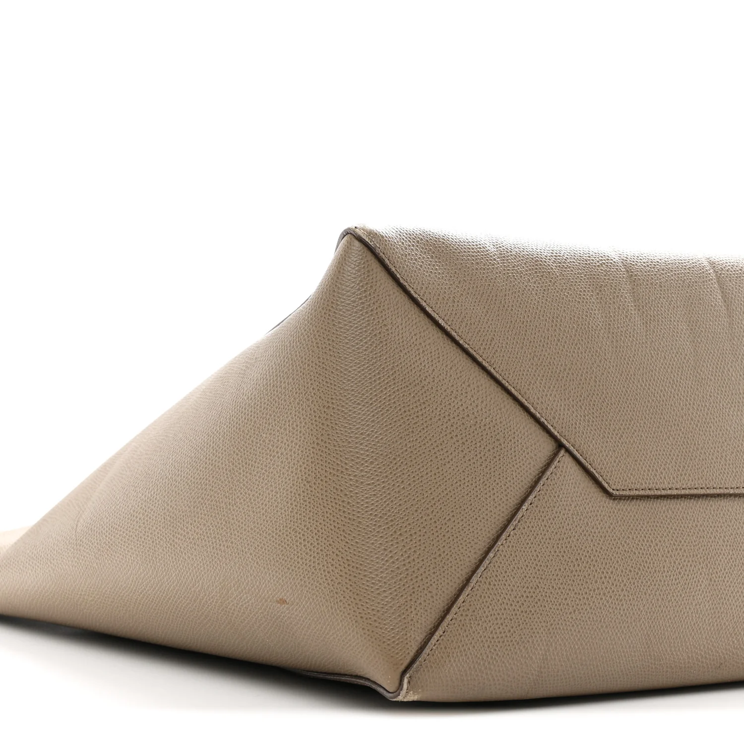 Grained Calfskin Medium Horizontal Cabas Phantom Taupe - Image 8