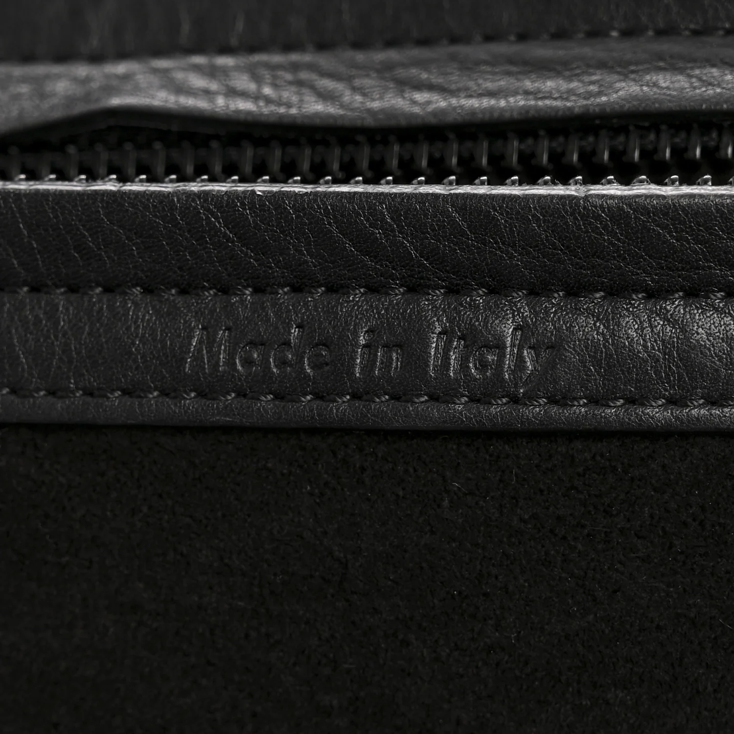 Grained Calfskin Medium Phantom Luggage Black - Image 7
