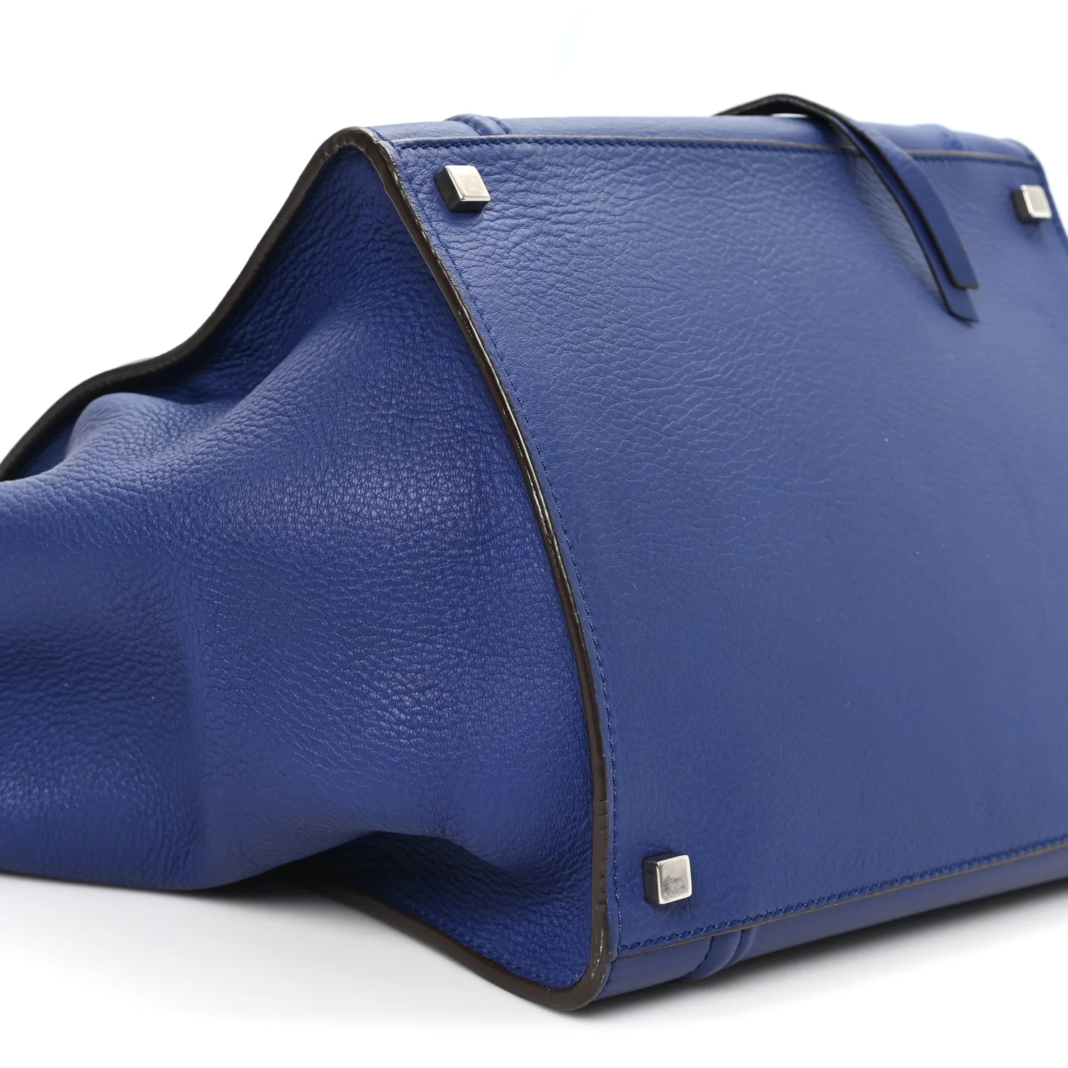 Grained Calfskin Medium Phantom Luggage Indigo - Image 8
