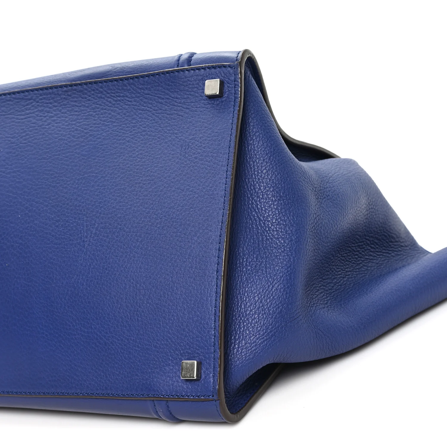 Grained Calfskin Medium Phantom Luggage Indigo - Image 9