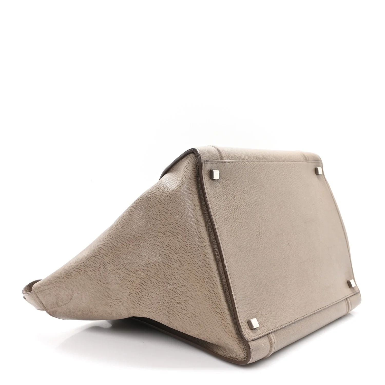 Grained Calfskin Medium Phantom Luggage Taupe - Image 4