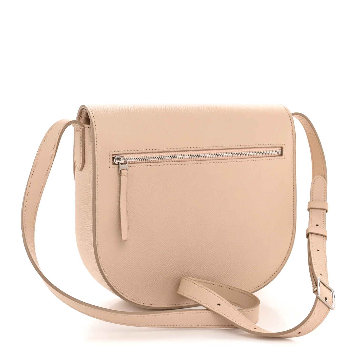 Grained Calfskin Medium Trotteur  Powder - Image 3
