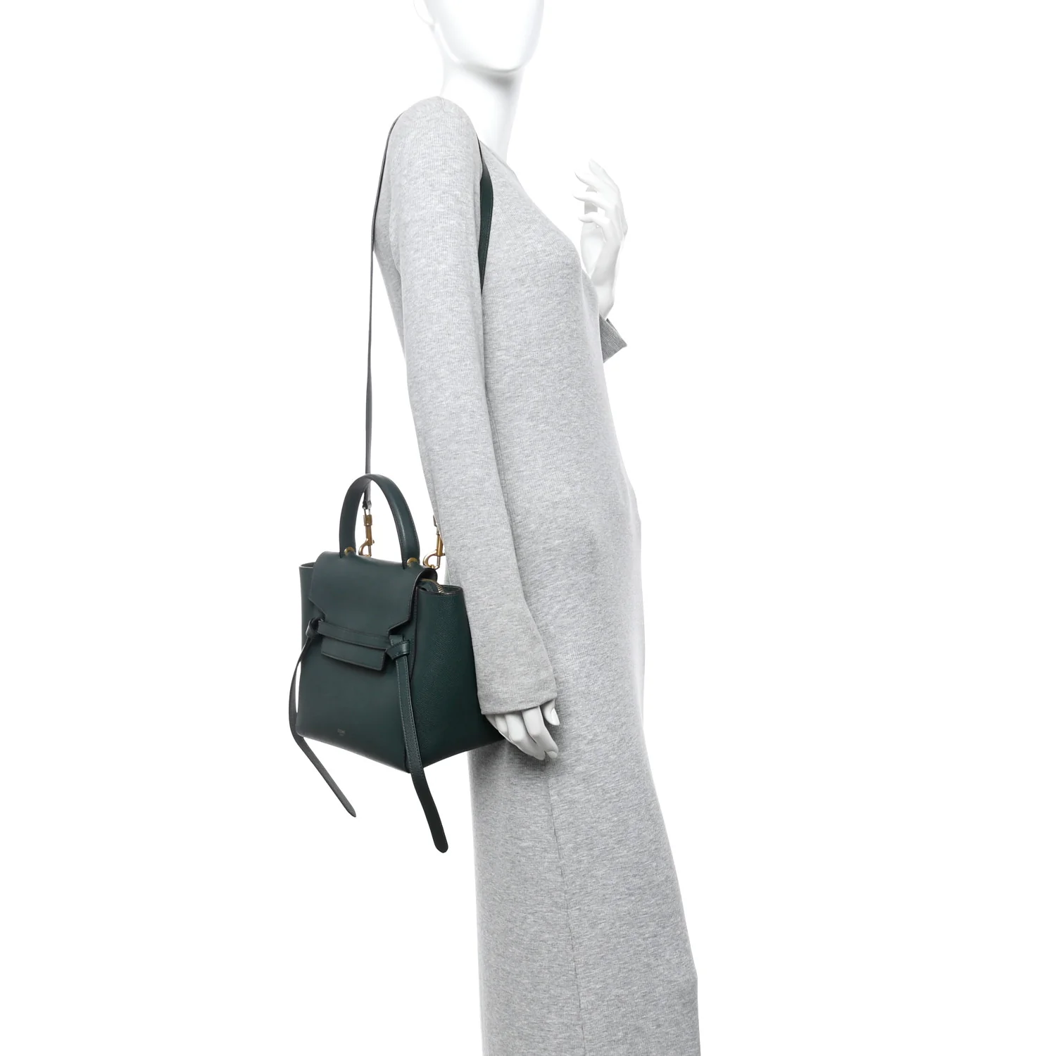 Grained Calfskin Micro Belt Bag Amazone - Image 2