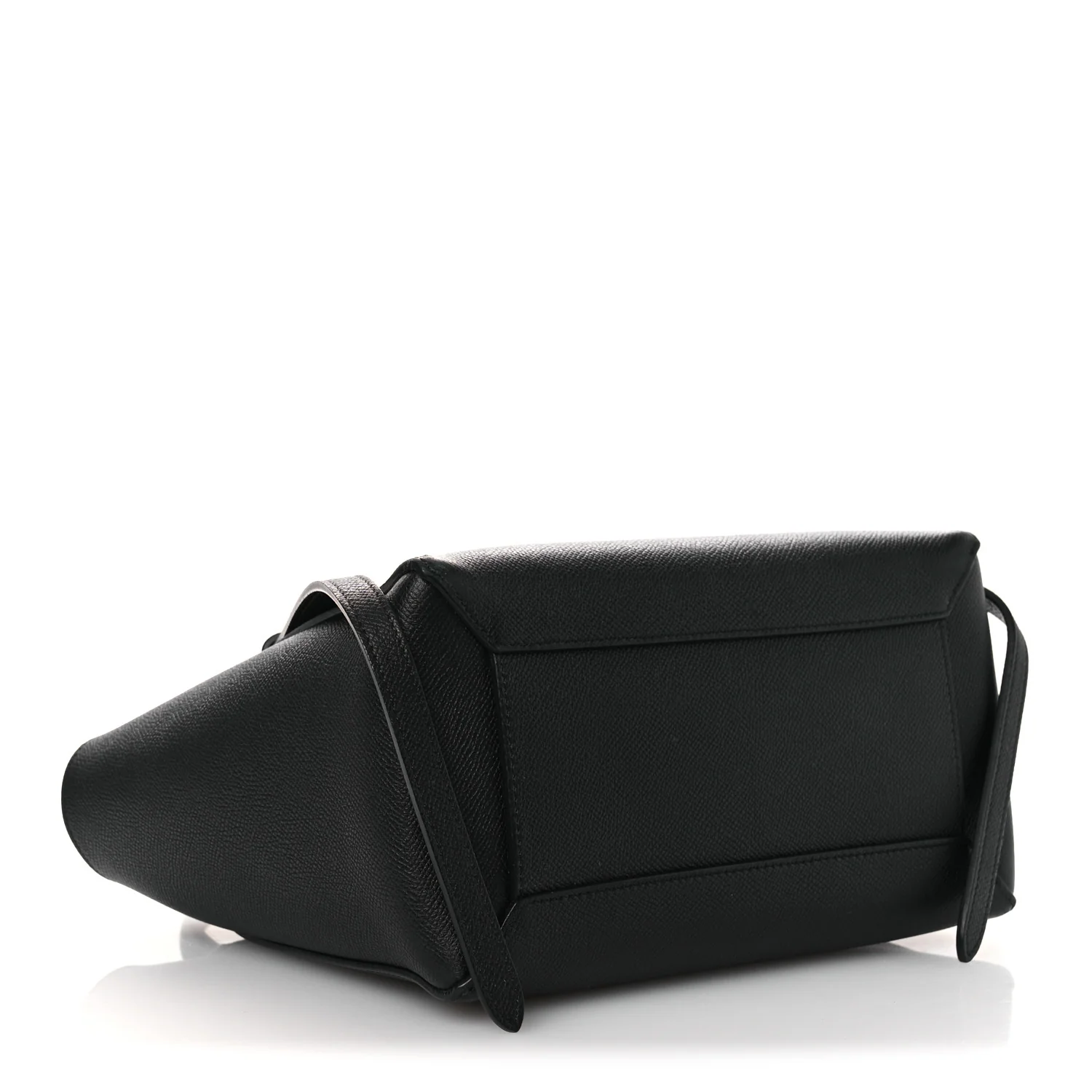 Grained Calfskin Micro Belt Bag Black - Image 4