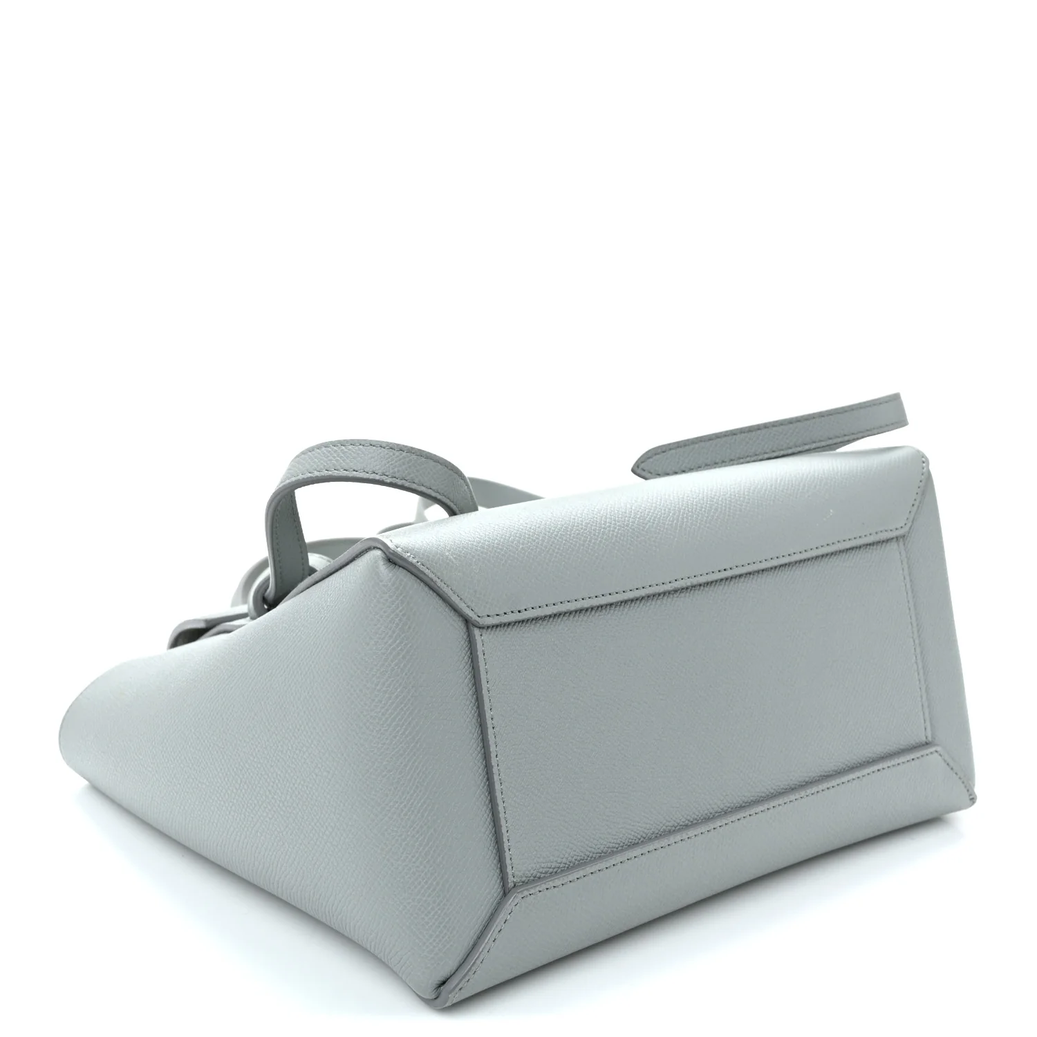 Grained Calfskin Micro Belt Bag Cloud - Image 4