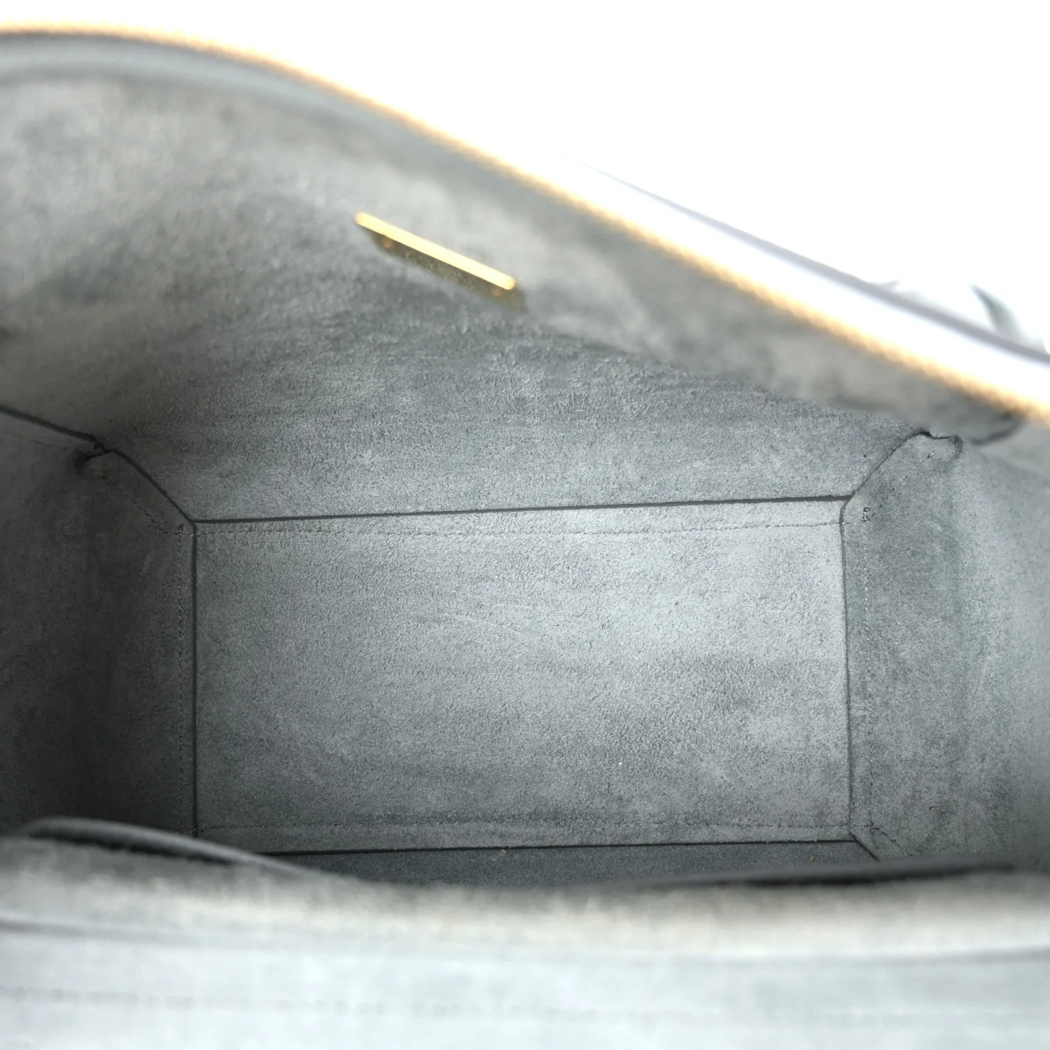Grained Calfskin Micro Belt Bag Cloud - Image 5