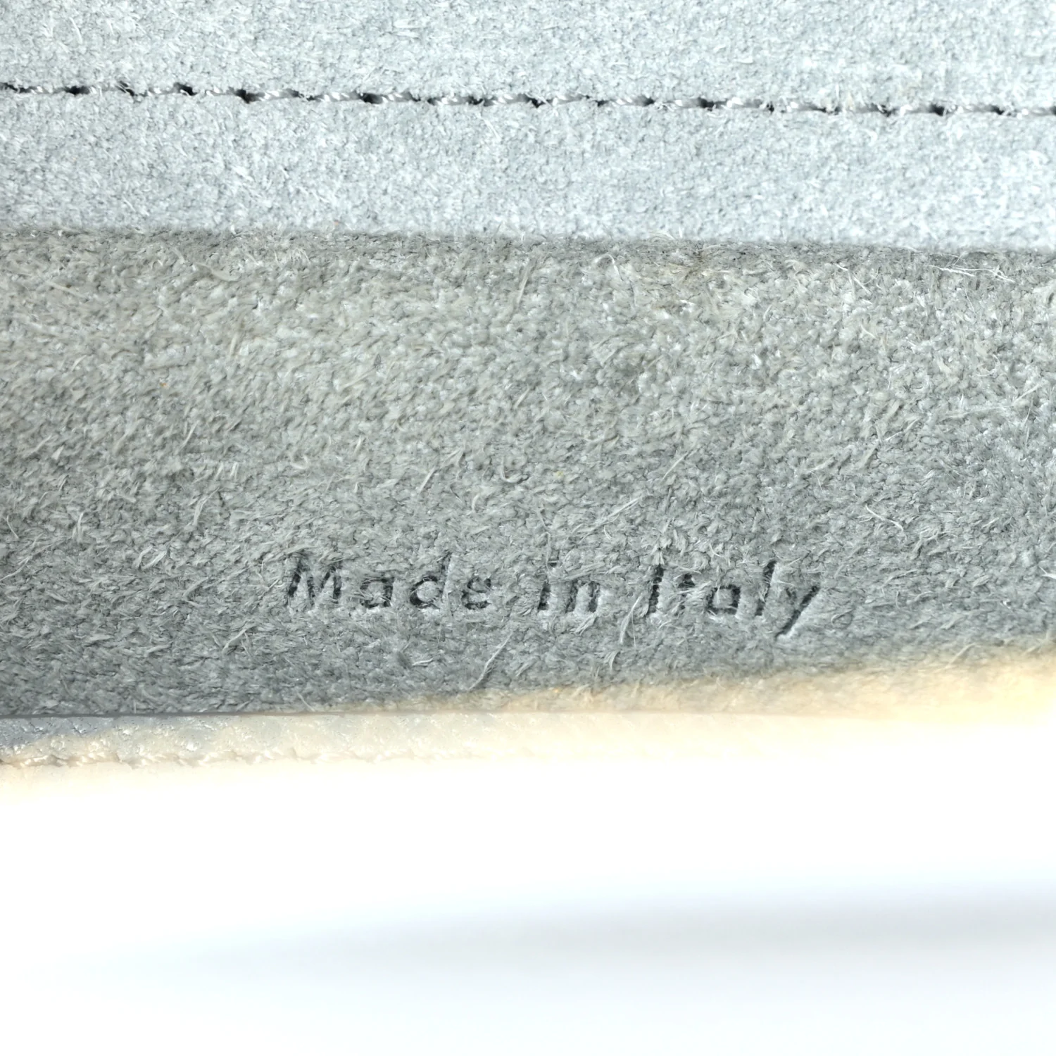 Grained Calfskin Micro Belt Bag Cloud - Image 7