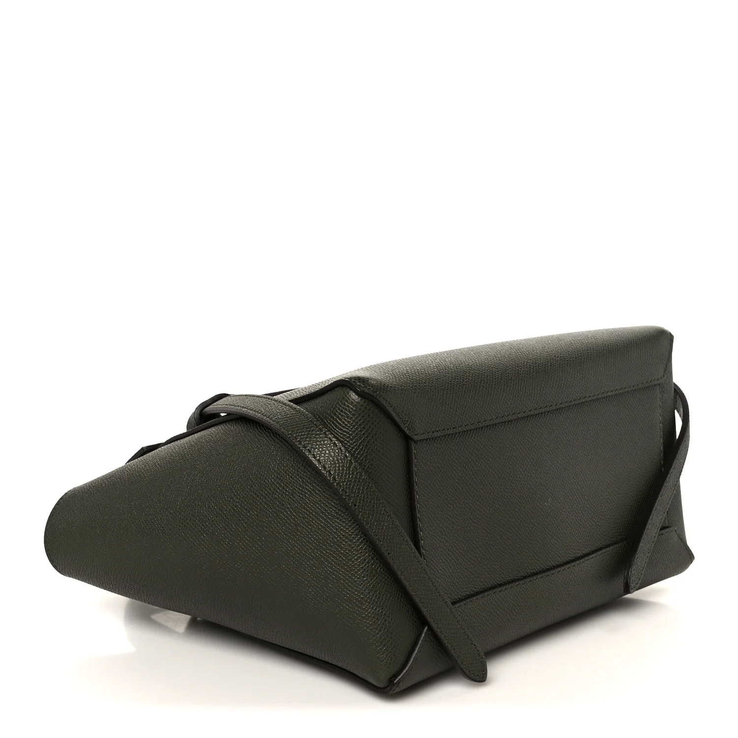 Grained Calfskin Micro Belt Bag Khaki - Image 4