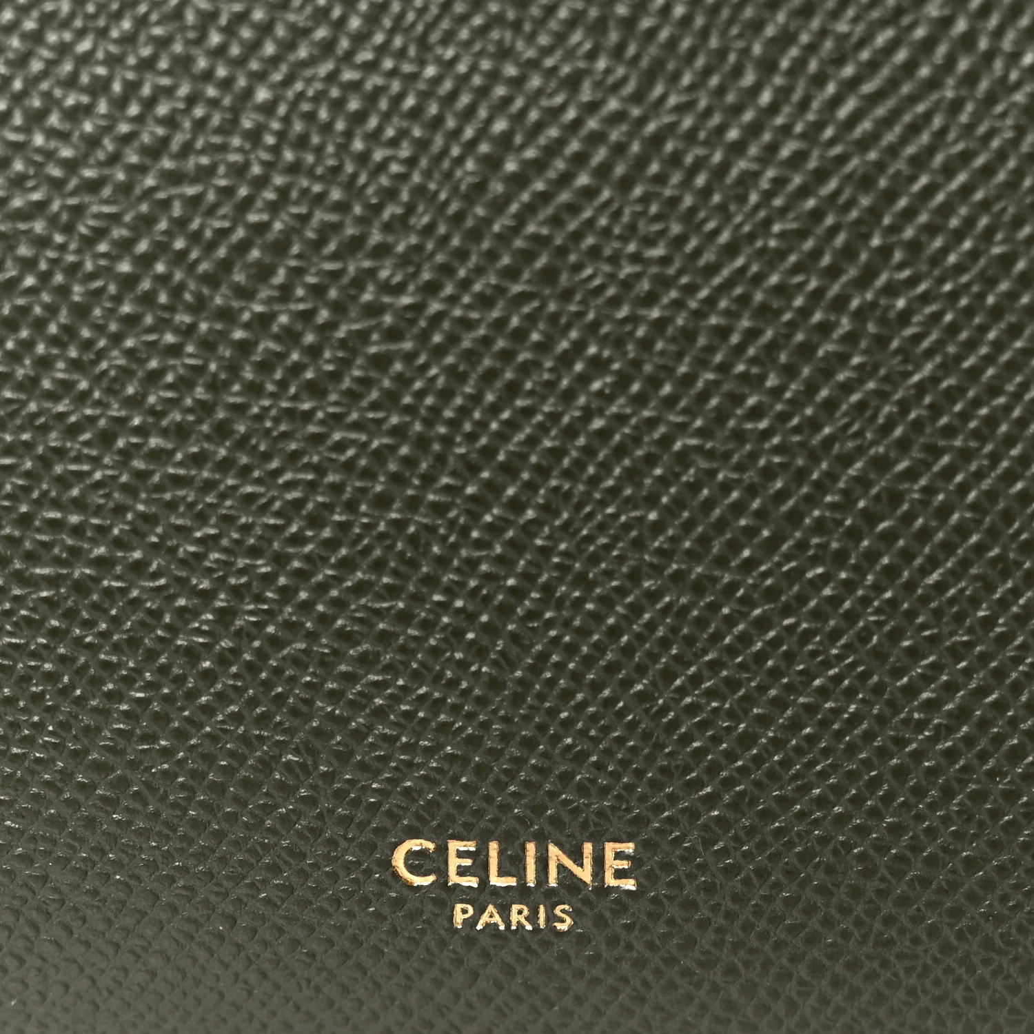 Grained Calfskin Micro Belt Bag Khaki - Image 7