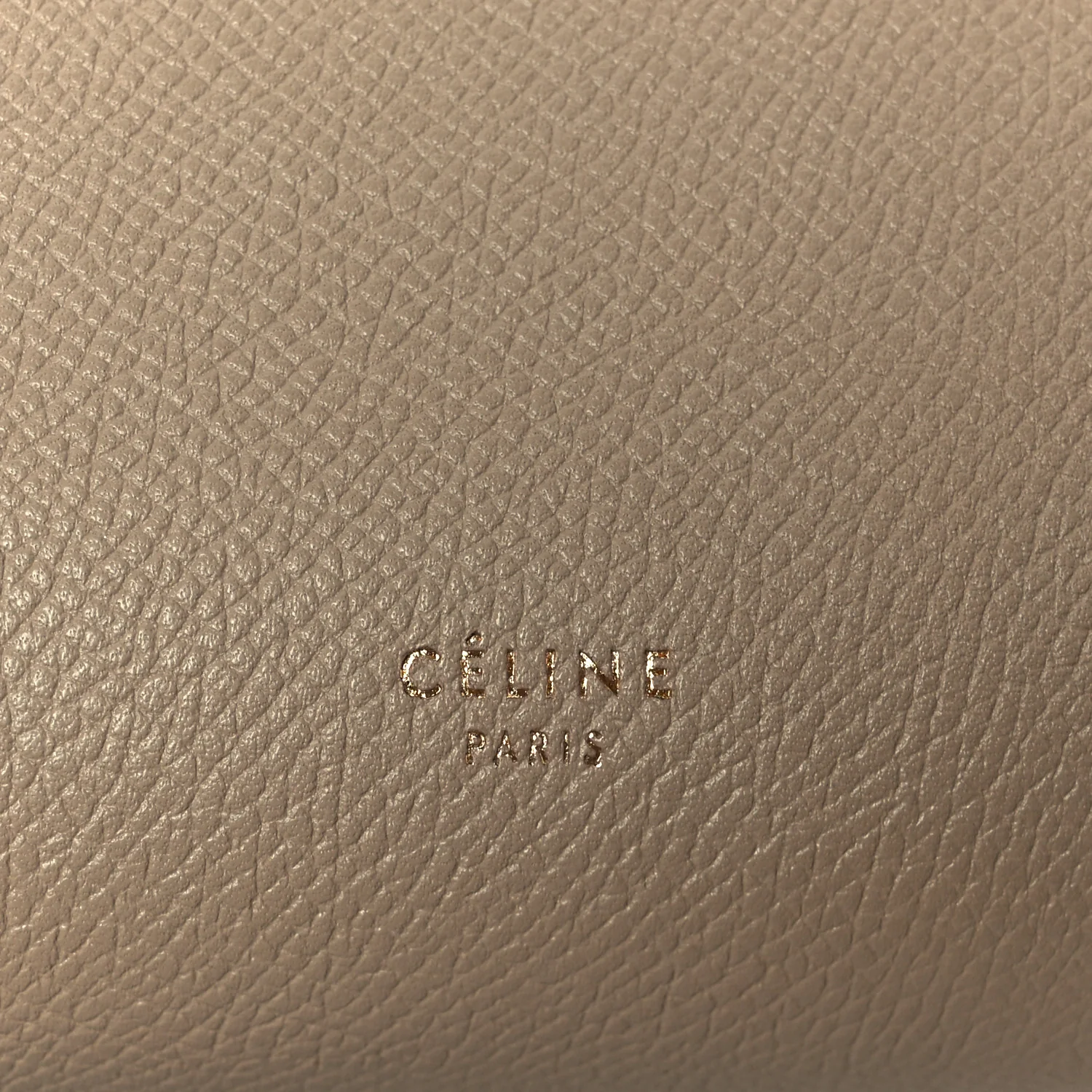 Grained Calfskin Micro Belt Bag Light Taupe - Image 7
