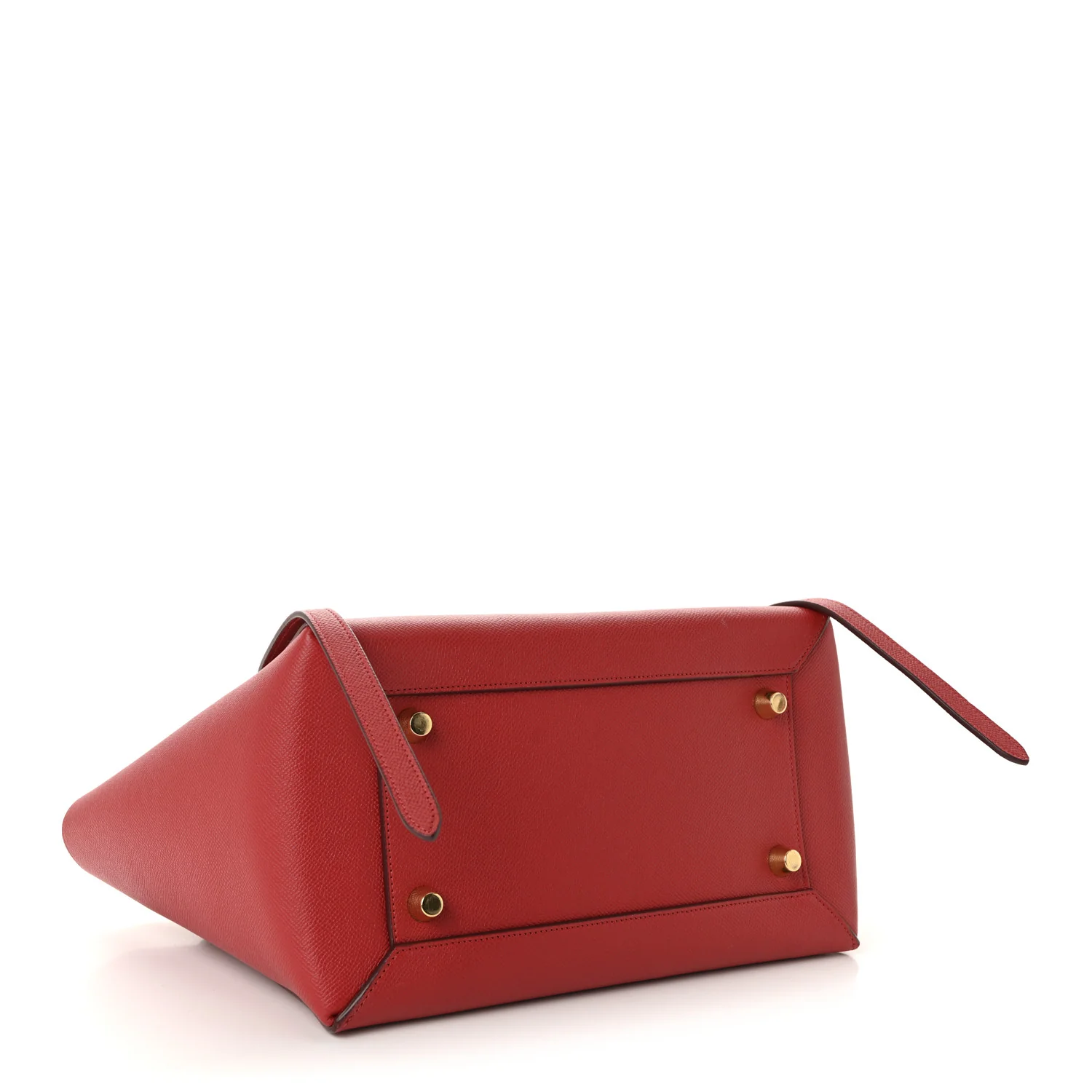 Grained Calfskin Mini Belt Bag Coquelicot - Image 3