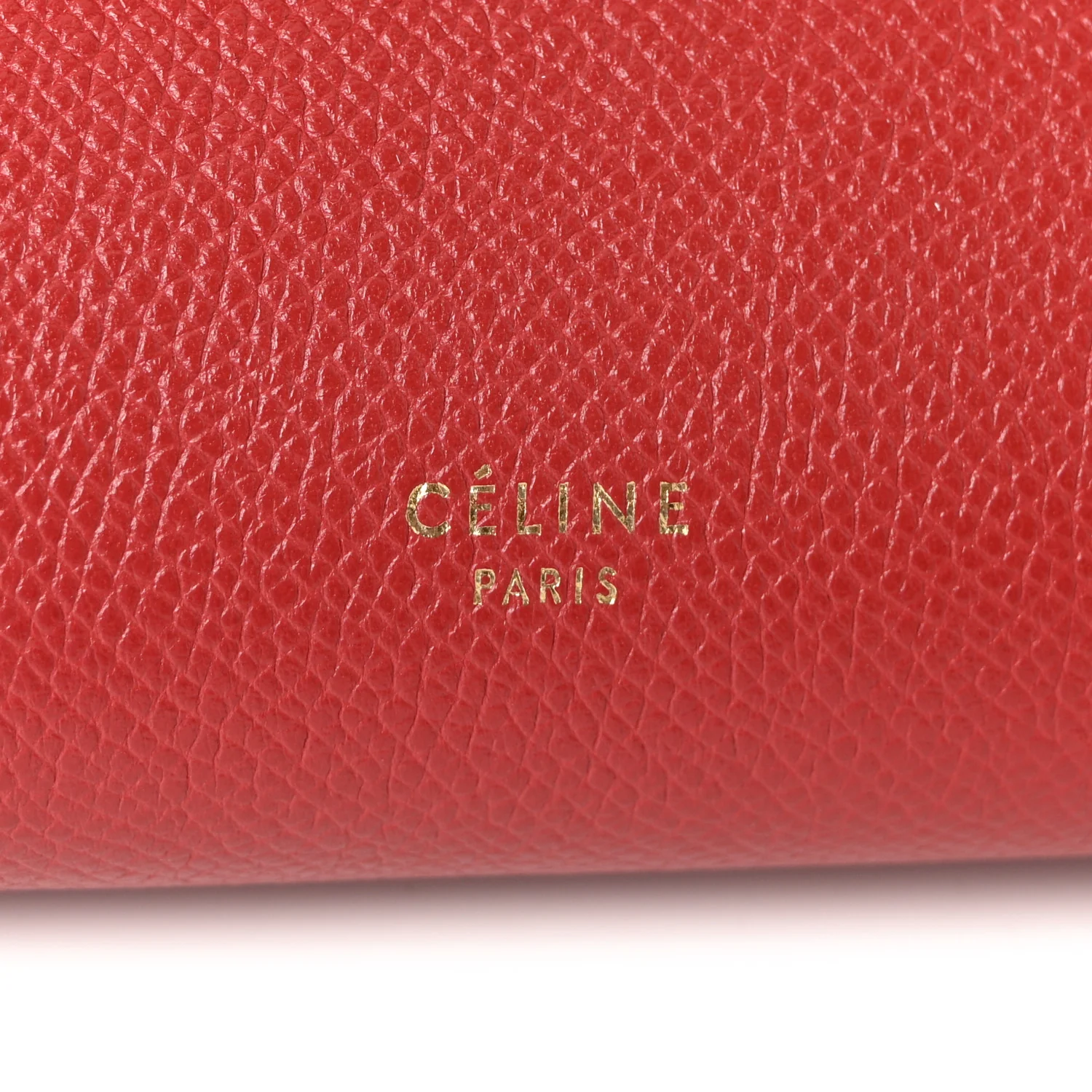 Grained Calfskin Mini Belt Bag Coquelicot - Image 5