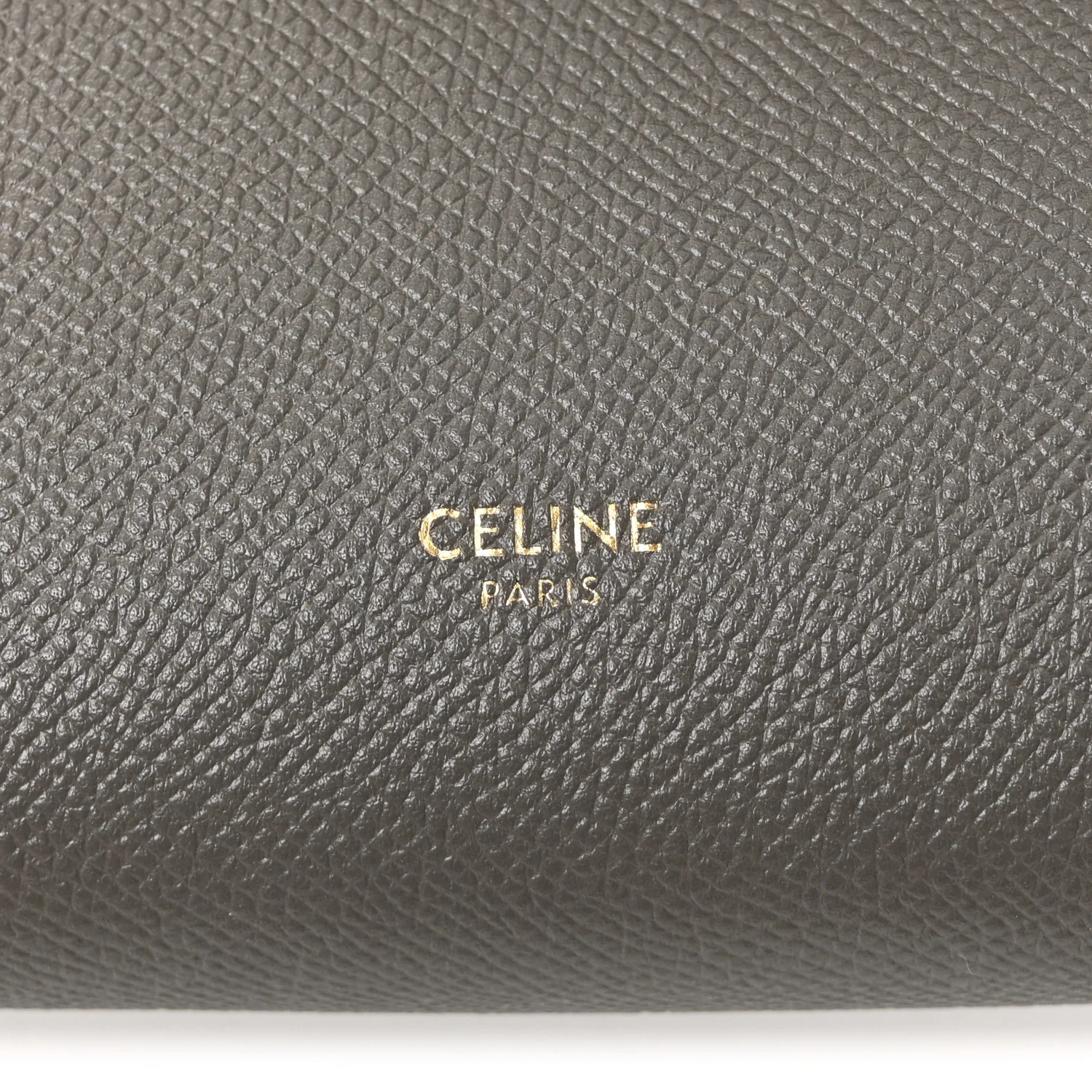 Grained Calfskin Mini Belt Bag Grey - Image 6
