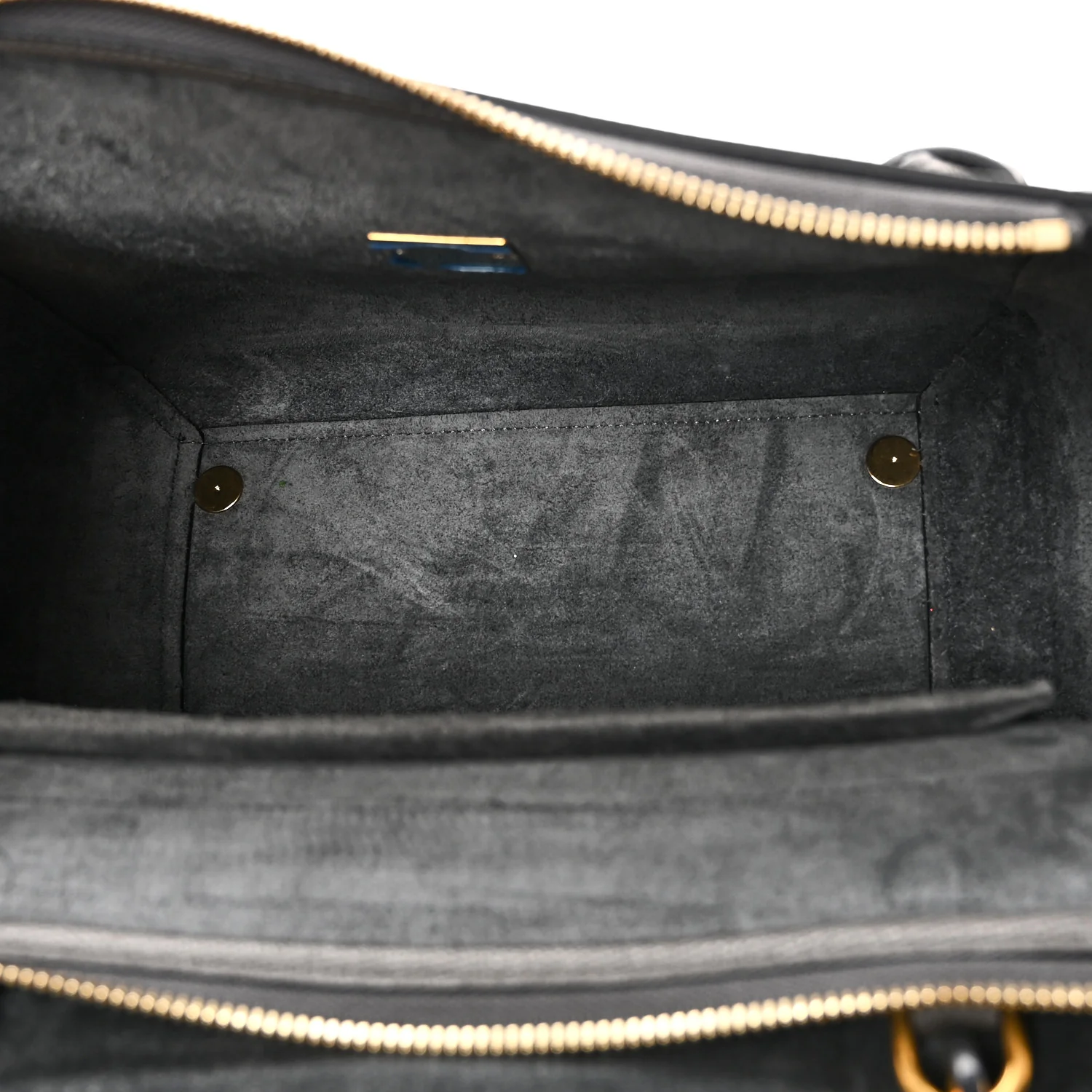 Grained Calfskin Mini Belt Bag Grey - Image 5