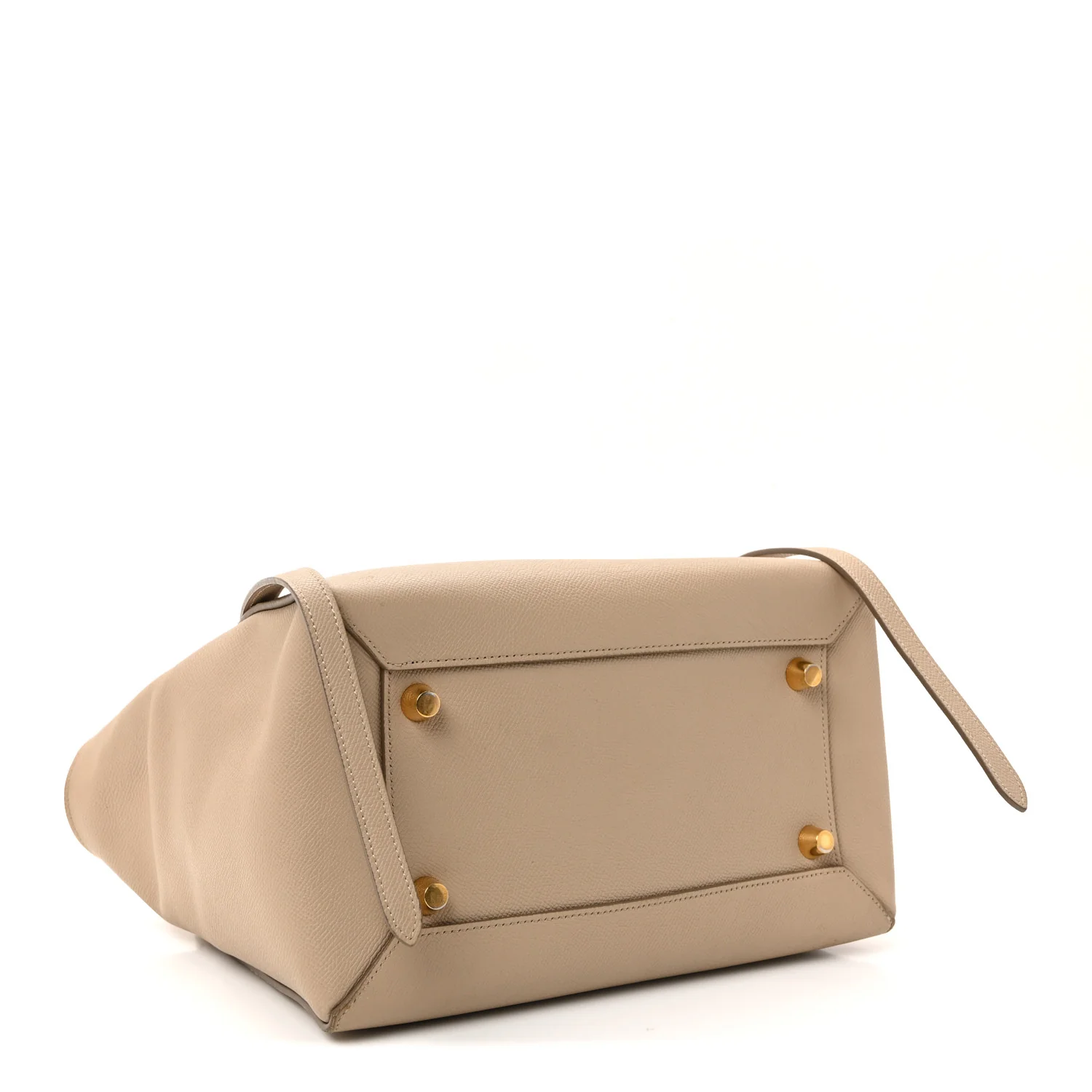 Grained Calfskin Mini Belt Bag Light Taupe - Image 4